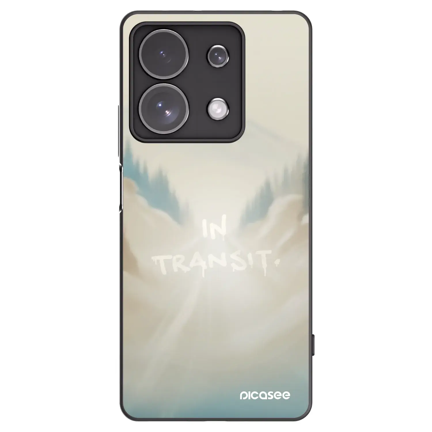 Silikonový černý obal pro Xiaomi Redmi Note 13 Pro 4G - IN TRANSIT