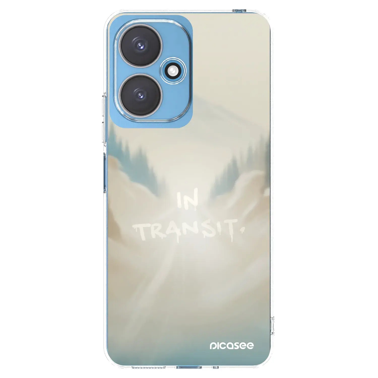 Silikonový průhledný obal pro Xiaomi Redmi 13C 5G - IN TRANSIT