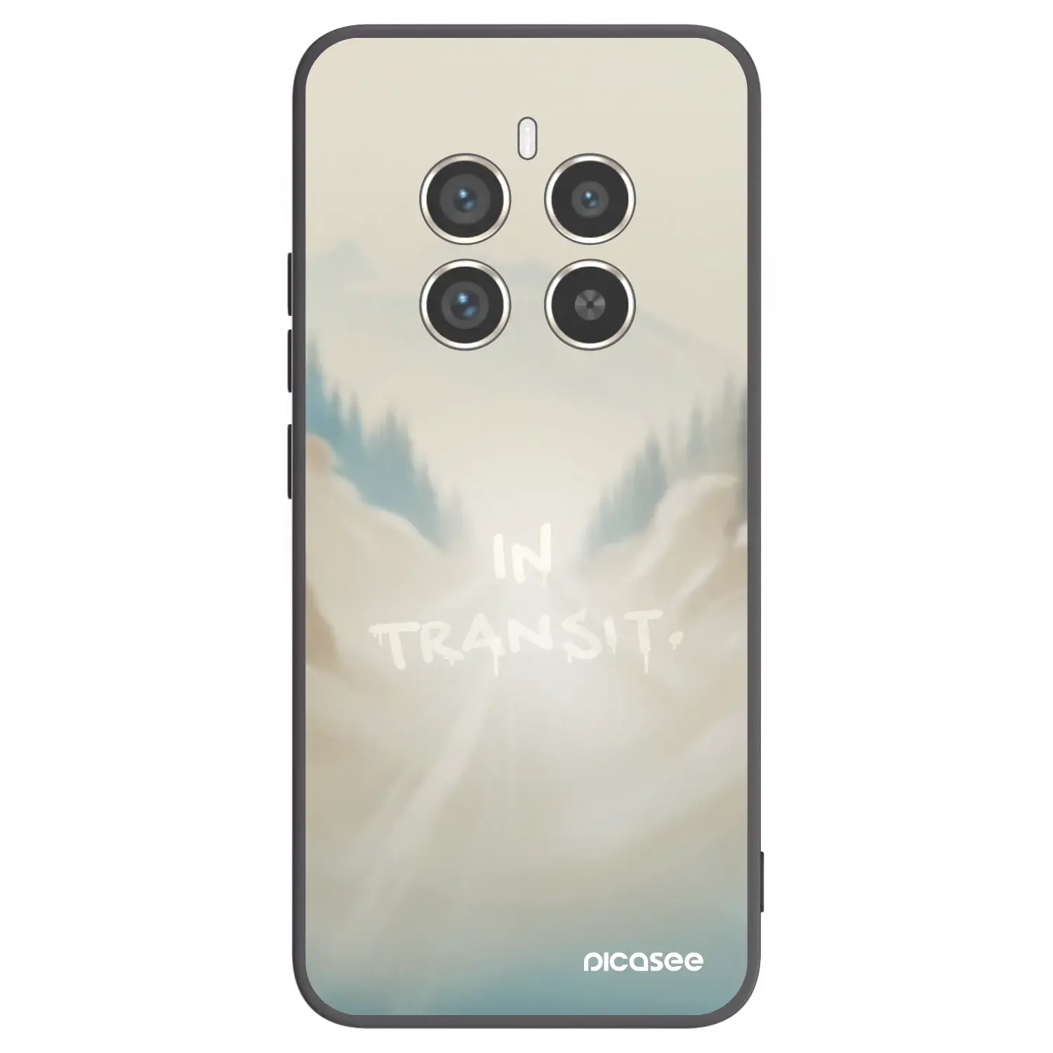 Silikonový černý obal pro Realme 12 Pro 5G - IN TRANSIT
