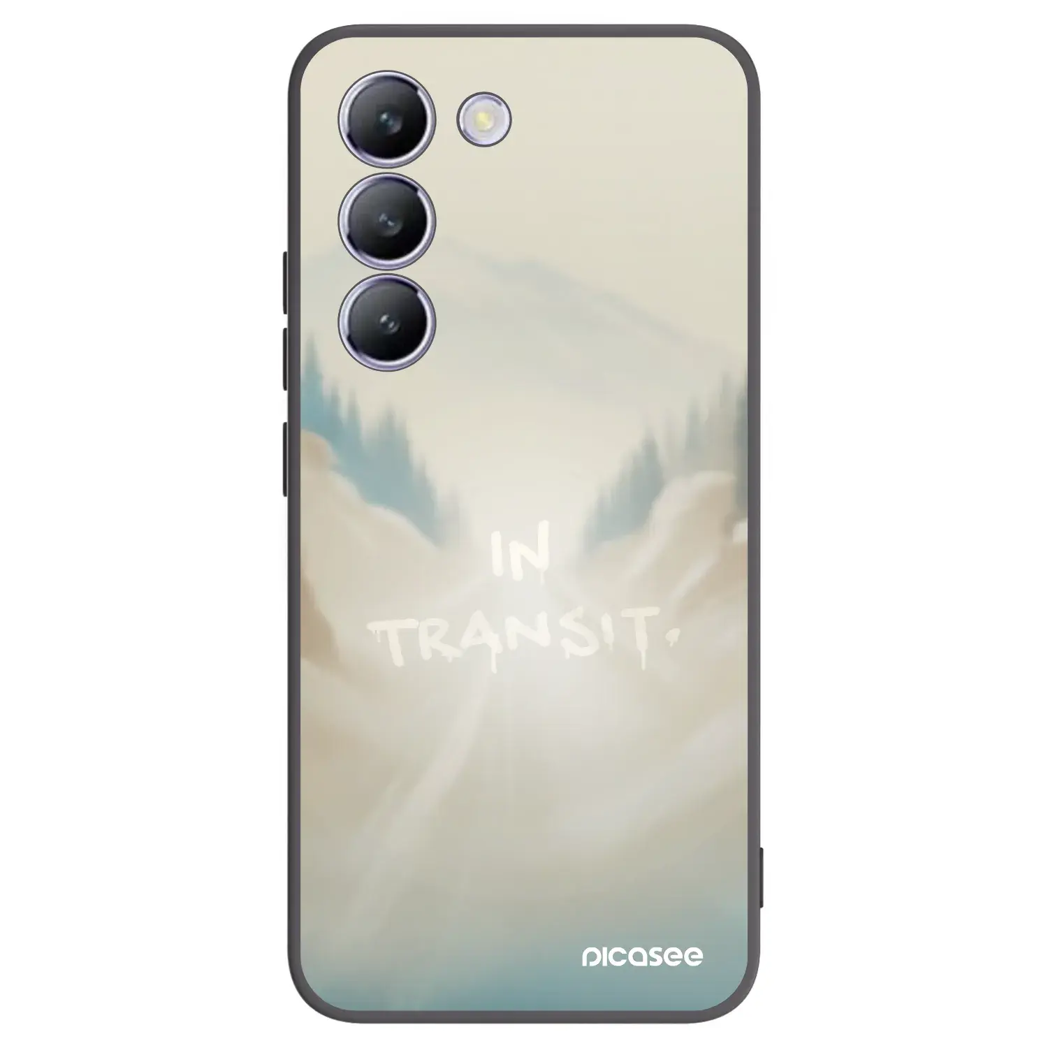 Silikonový černý obal pro Vivo V40 SE 5G - IN TRANSIT