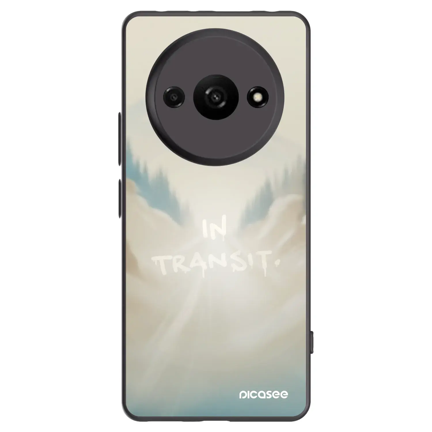 Silikonový černý obal pro Xiaomi Redmi A3 - IN TRANSIT
