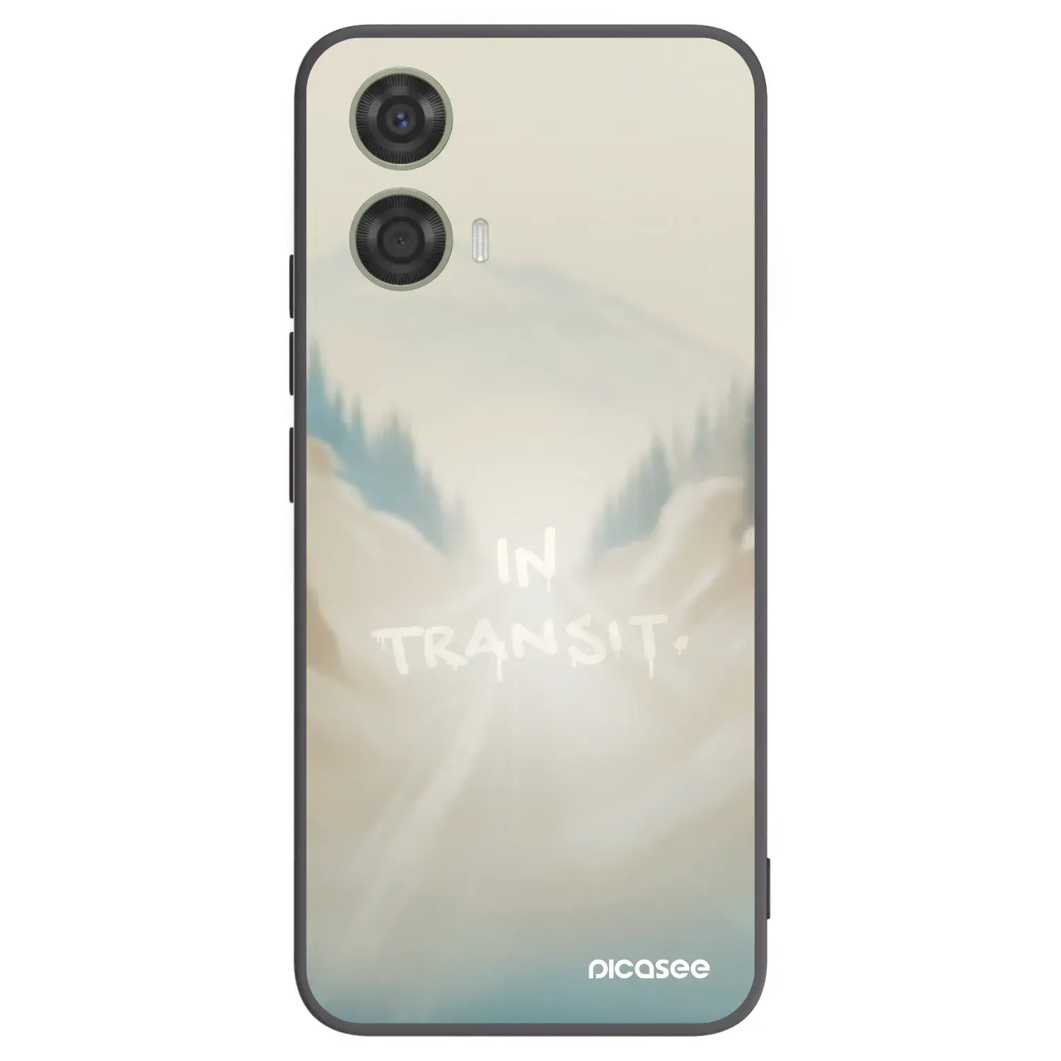 Silikonový černý obal pro Motorola Moto G24 - IN TRANSIT