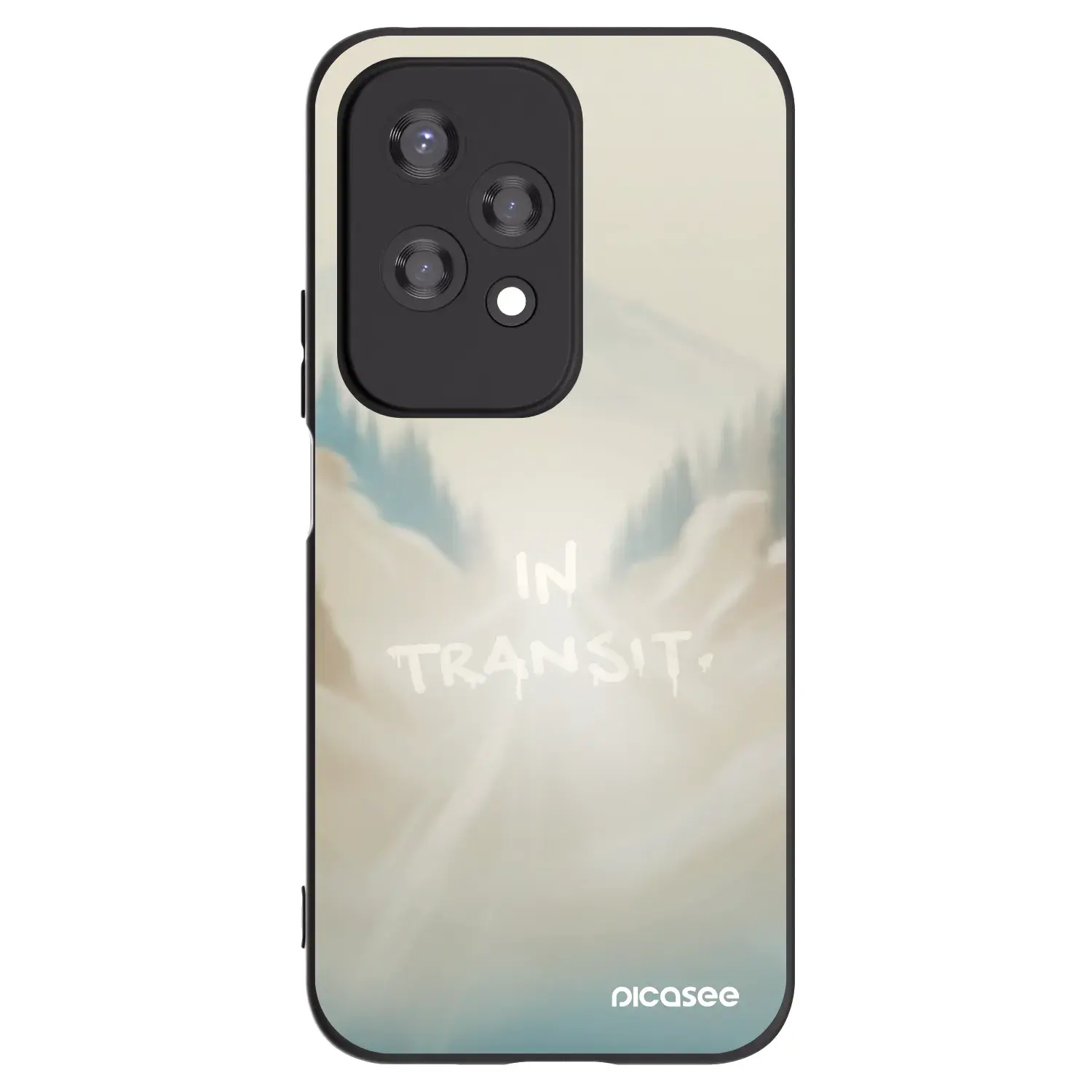 Silikonový černý obal pro Honor 200 Lite - IN TRANSIT
