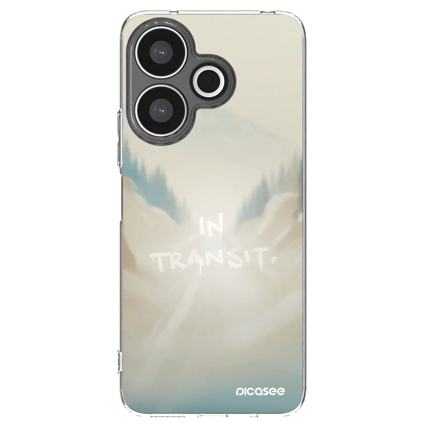 Silikonový průhledný obal pro Xiaomi Redmi 13 4G - IN TRANSIT