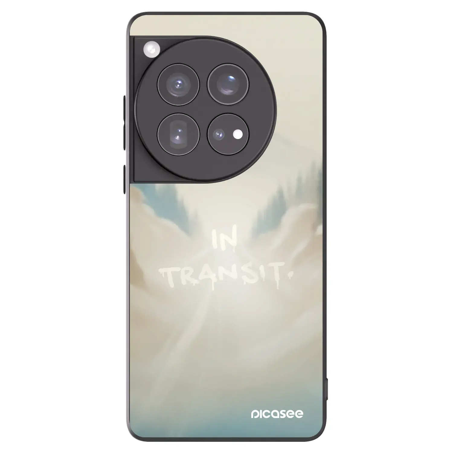 Silikonový černý obal pro OnePlus 12 5G - IN TRANSIT