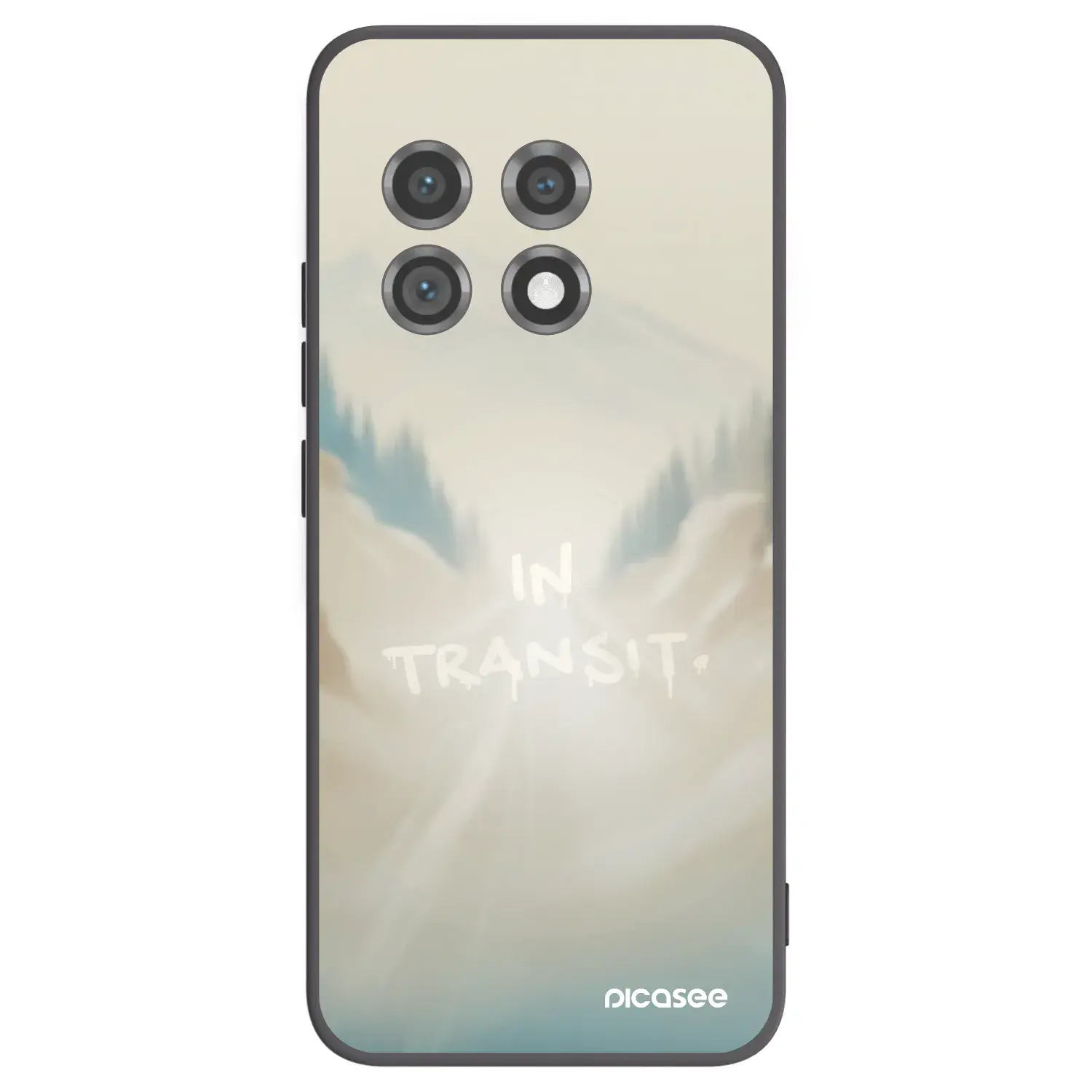 Silikonový černý obal pro OnePlus 11 5G - IN TRANSIT