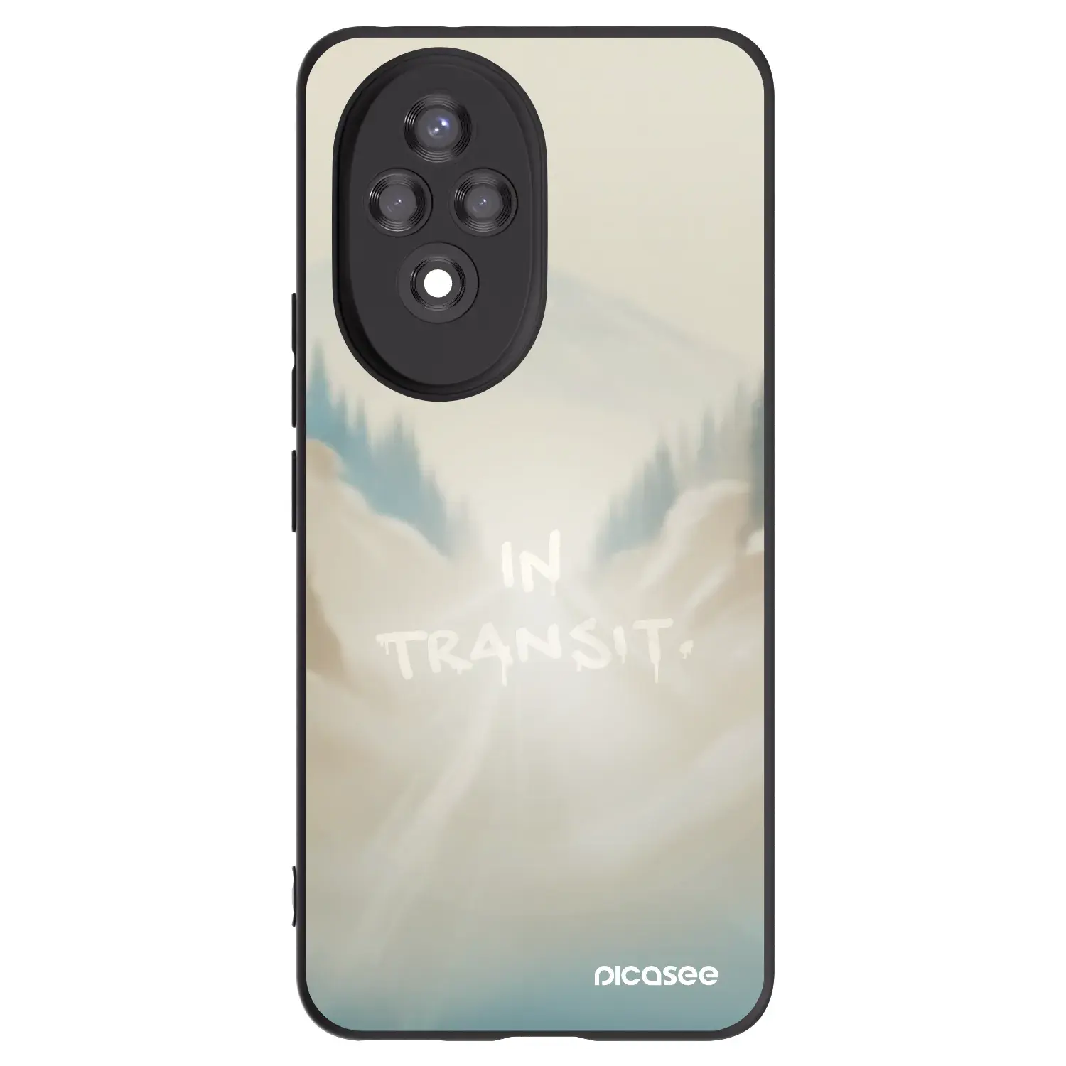 Silikonový černý obal pro Honor 200 Pro 5G - IN TRANSIT