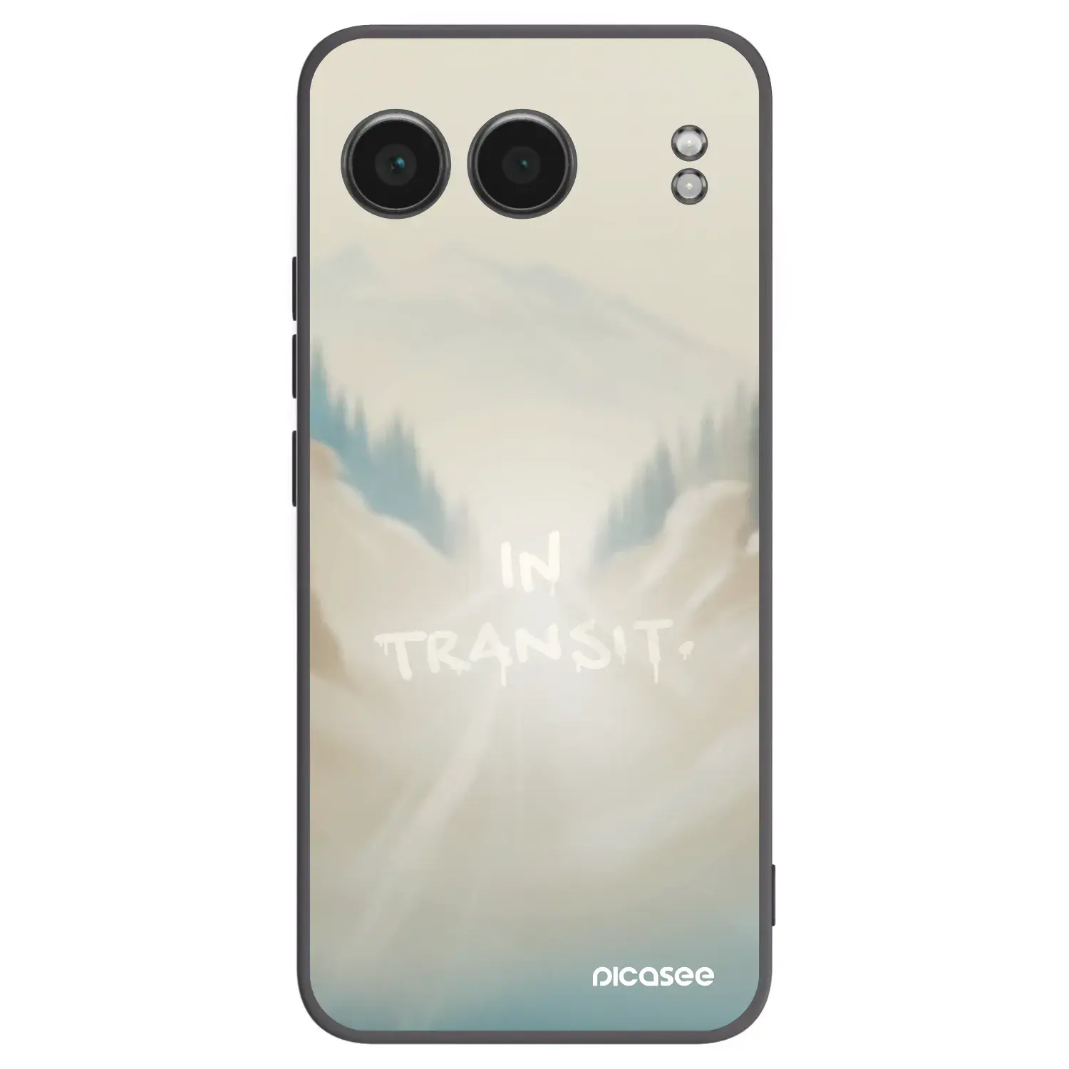 Silikonový černý obal pro OnePlus Nord 4 - IN TRANSIT