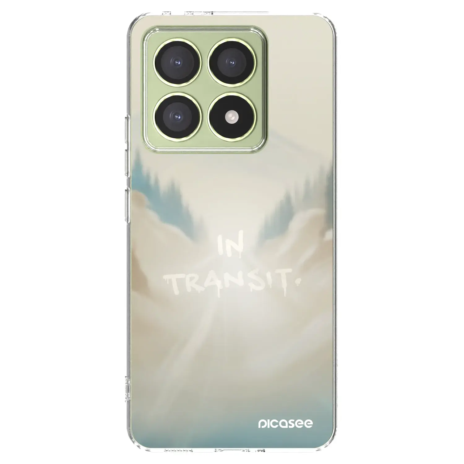 Silikonový průhledný obal pro Xiaomi 14T - IN TRANSIT
