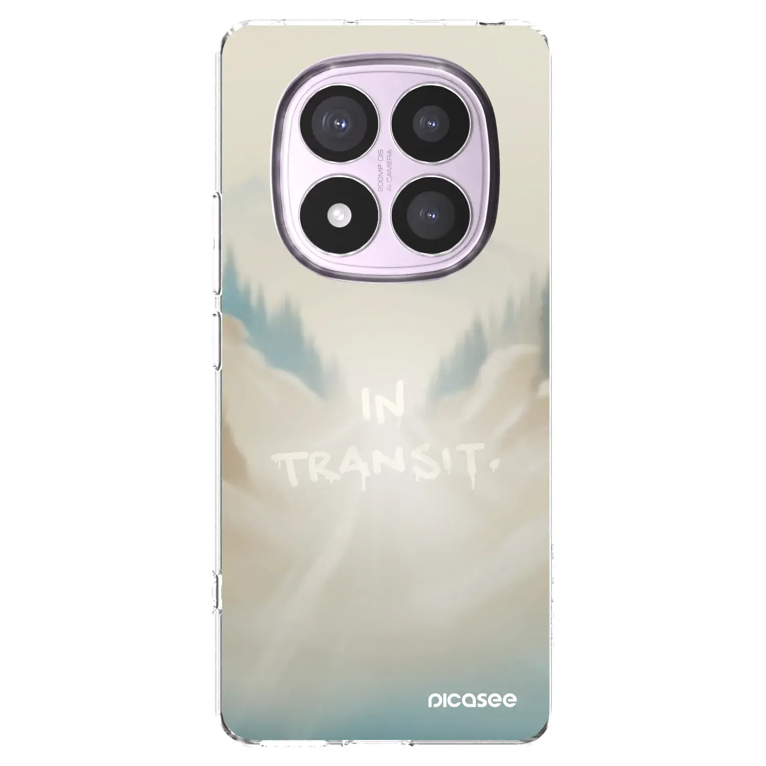 Silikonový průhledný obal pro Xiaomi Redmi Note 14 Pro 5G - IN TRANSIT