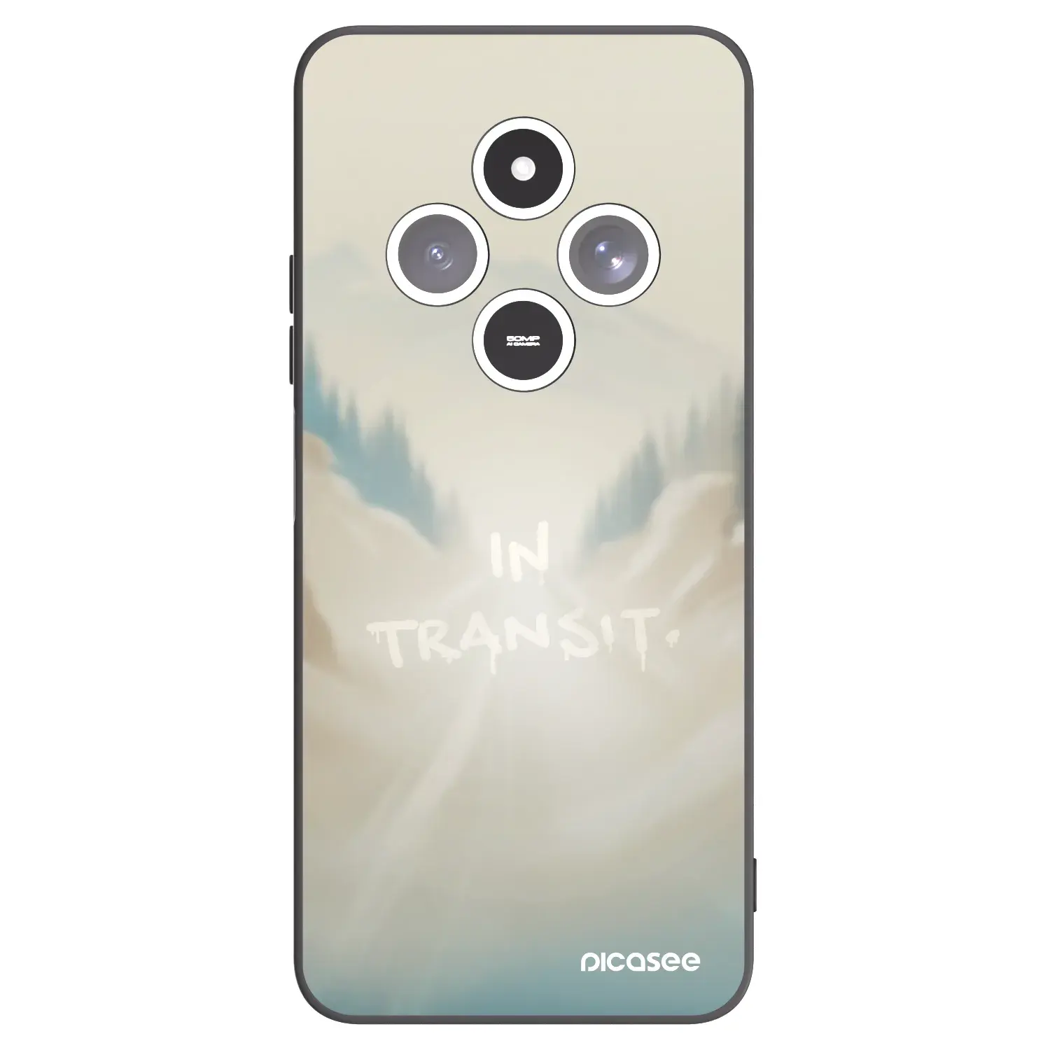 Silikonový černý obal pro Xiaomi Redmi 14C - IN TRANSIT