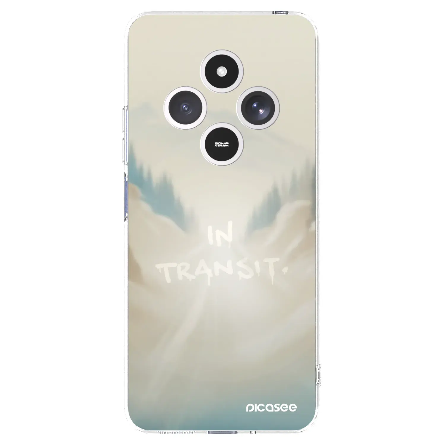 Silikonový průhledný obal pro Xiaomi Redmi 14C - IN TRANSIT