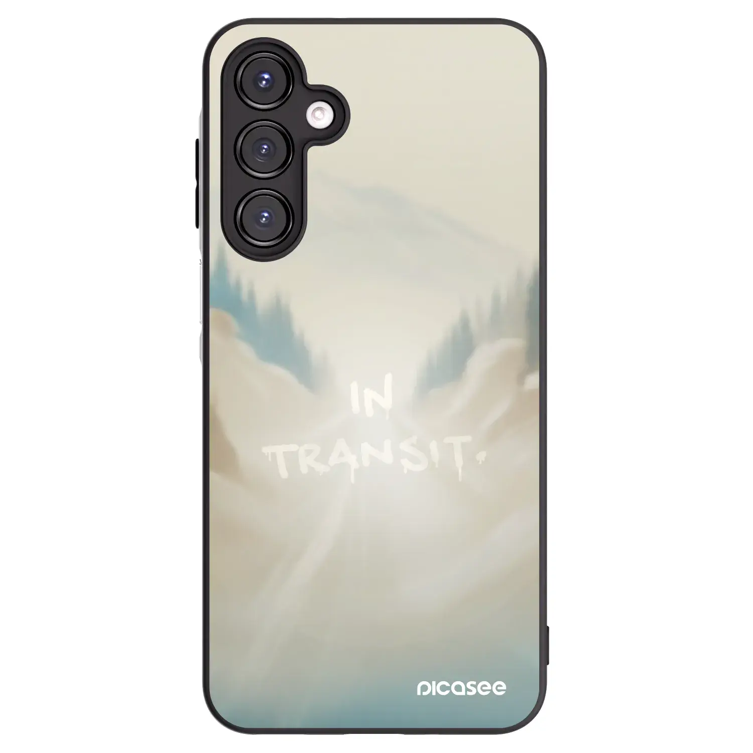 Silikonový černý obal pro Samsung Galaxy A16 5G - IN TRANSIT