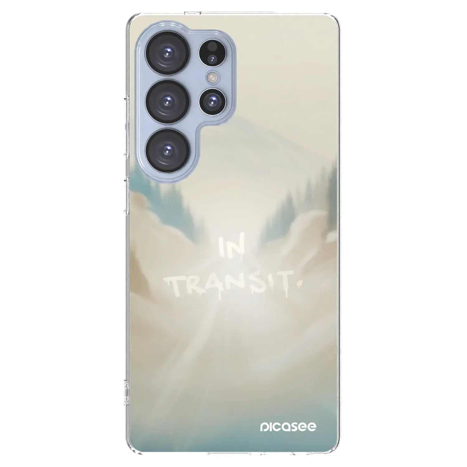 Silikonový průhledný obal pro Samsung Galaxy S25 Ultra 5G - IN TRANSIT