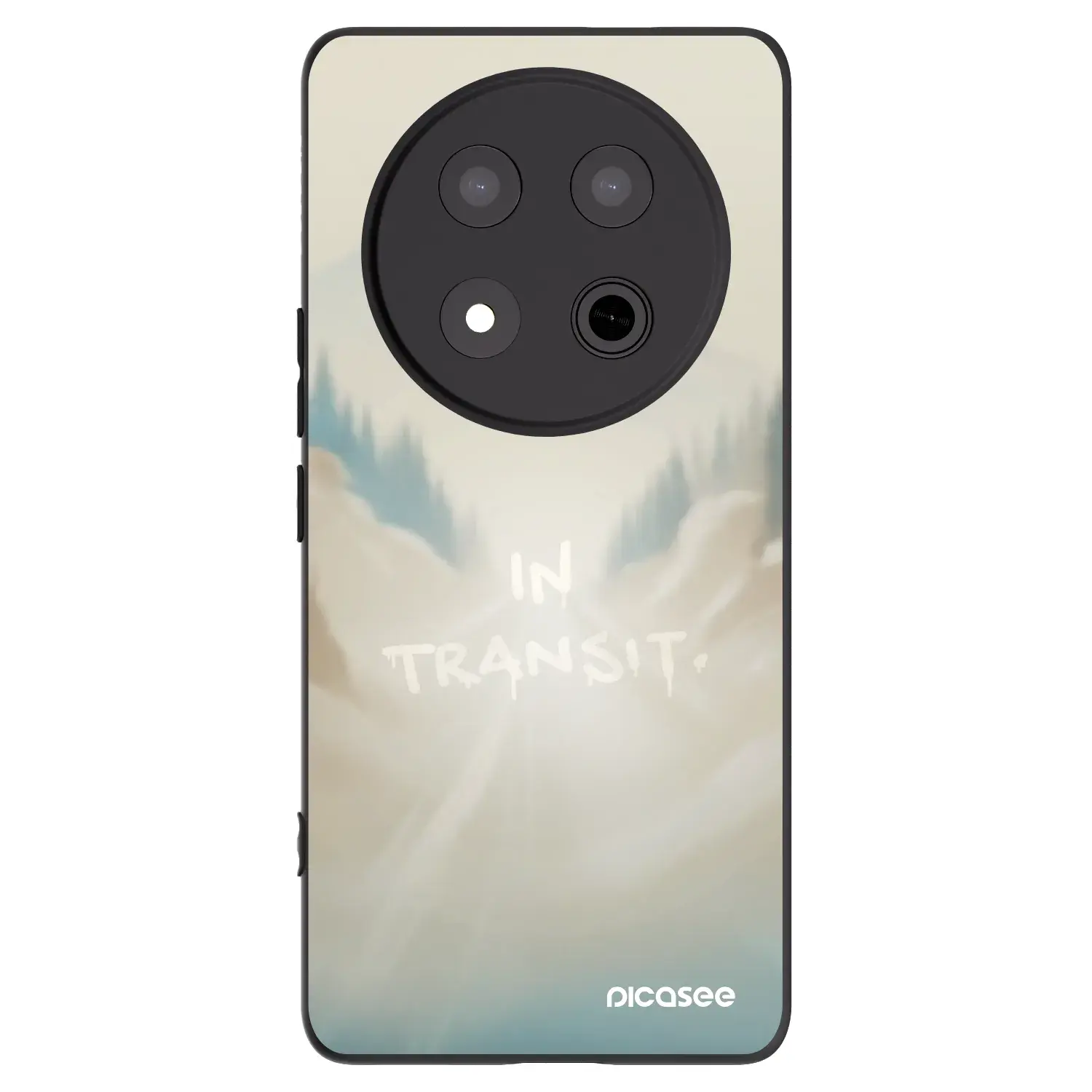 Silikonový černý obal pro Honor Magic7 Lite 5G - IN TRANSIT