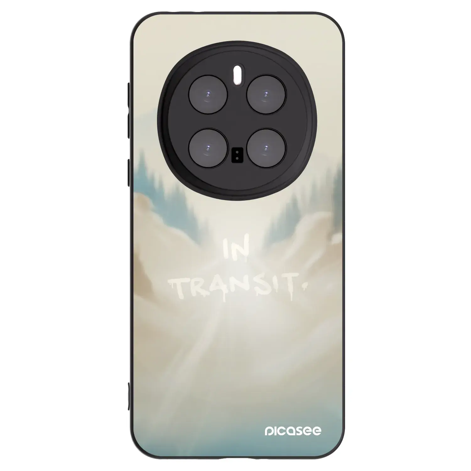 Silikonový černý obal pro Honor Magic7 Pro 5G - IN TRANSIT