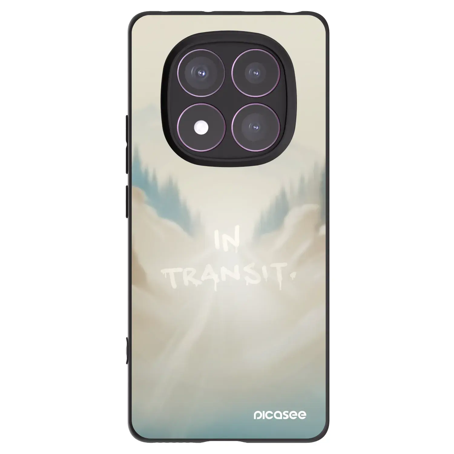Silikonový černý obal pro Xiaomi Redmi Note 14 Pro 4G - IN TRANSIT