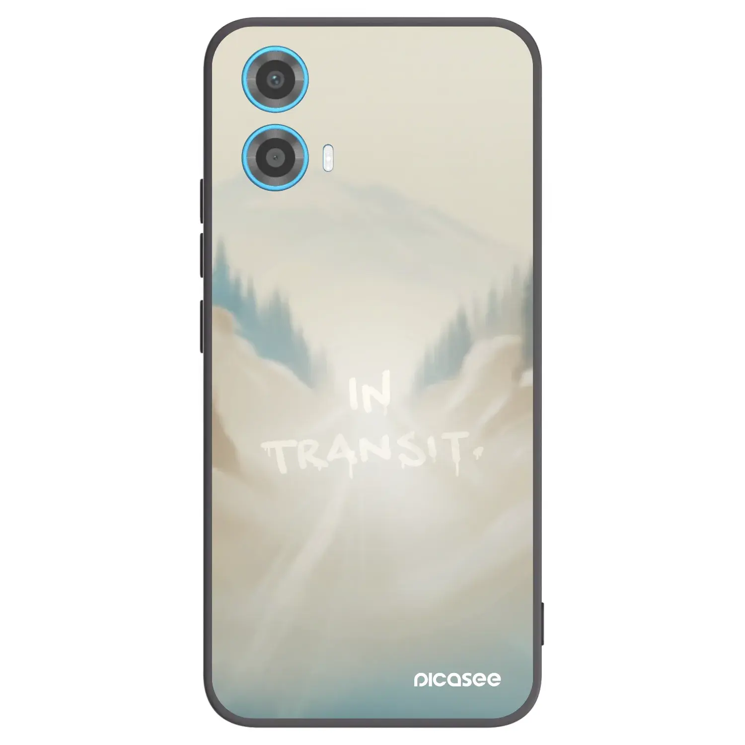 Silikonový černý obal pro Motorola Moto G34 5G - IN TRANSIT