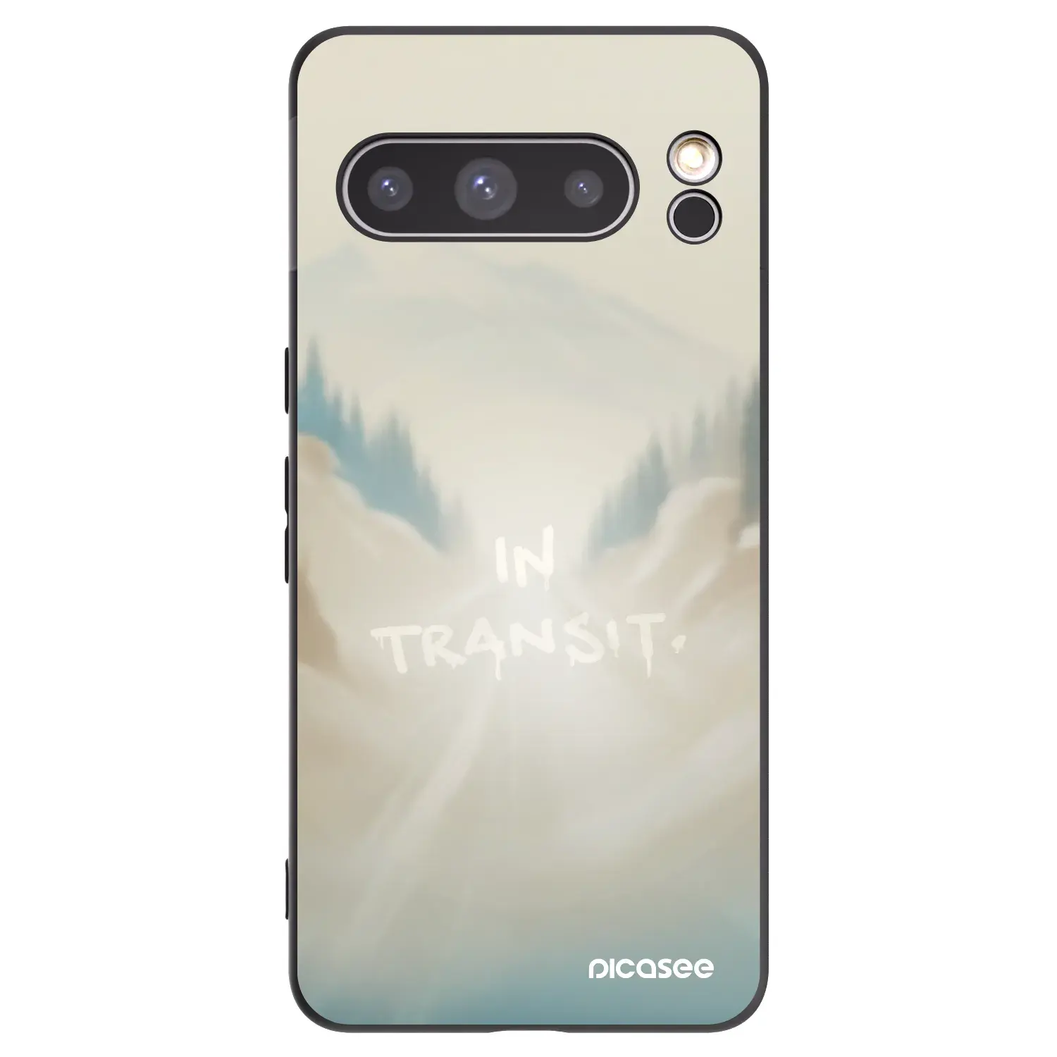 Silikonový černý obal pro Google Pixel 8 Pro - IN TRANSIT