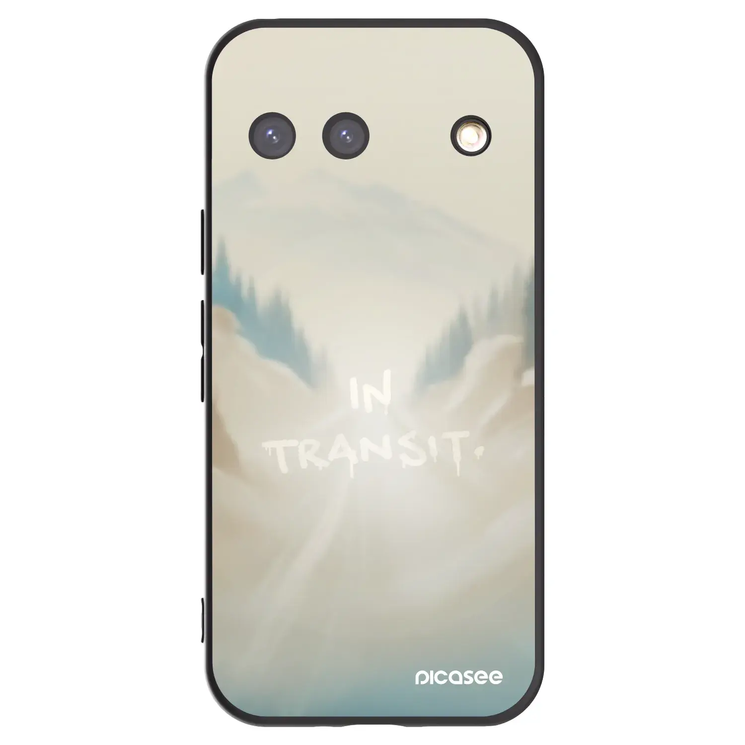 Silikonový černý obal pro Google Pixel 9 - IN TRANSIT