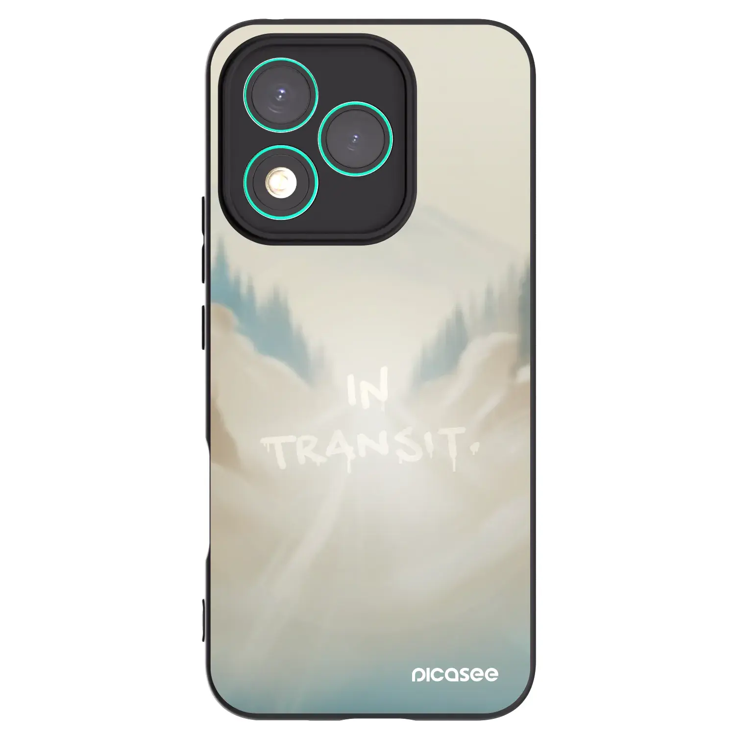 Silikonový černý obal pro Honor 400 Lite 5G - IN TRANSIT