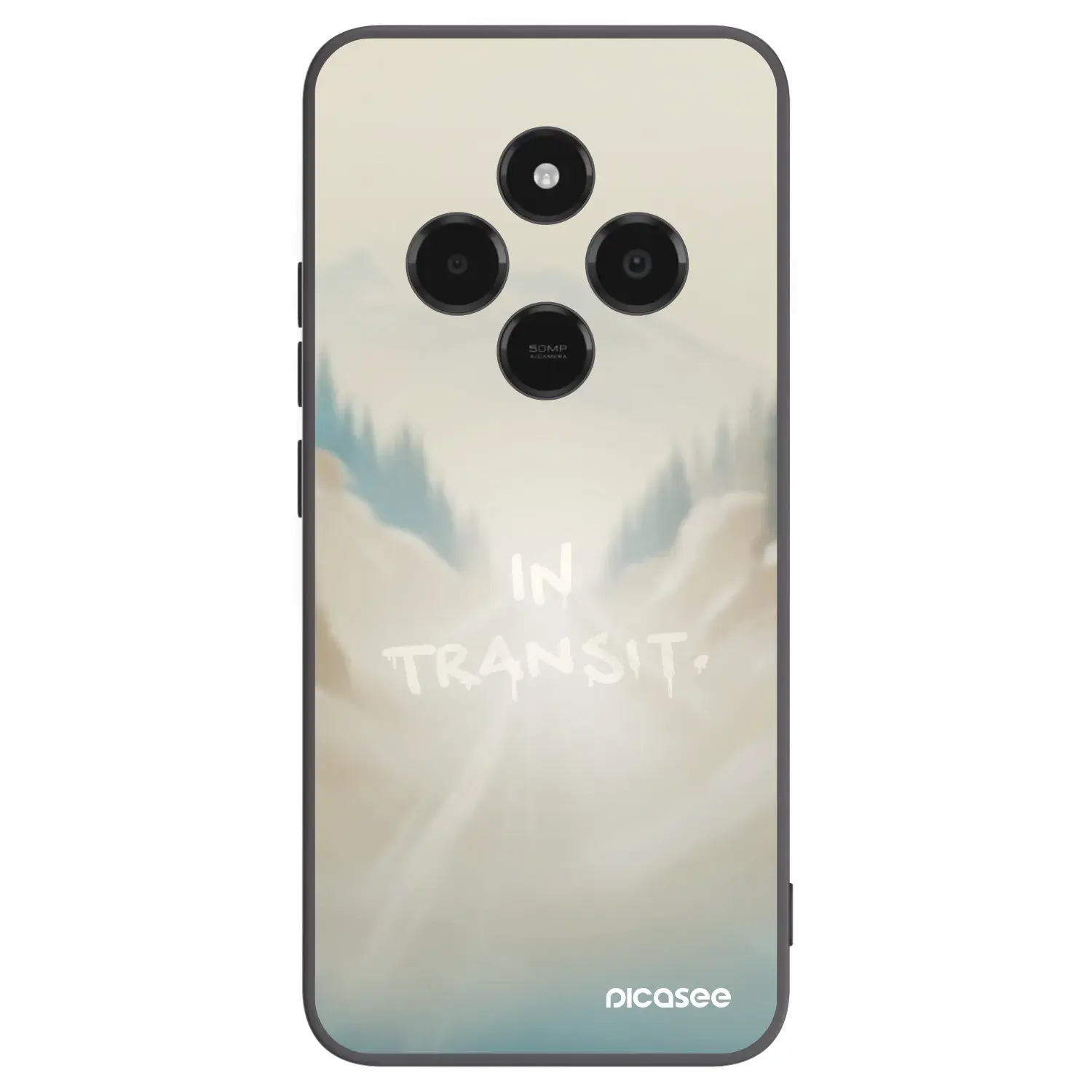 Silikonový černý obal pro Xiaomi Poco C75 - IN TRANSIT