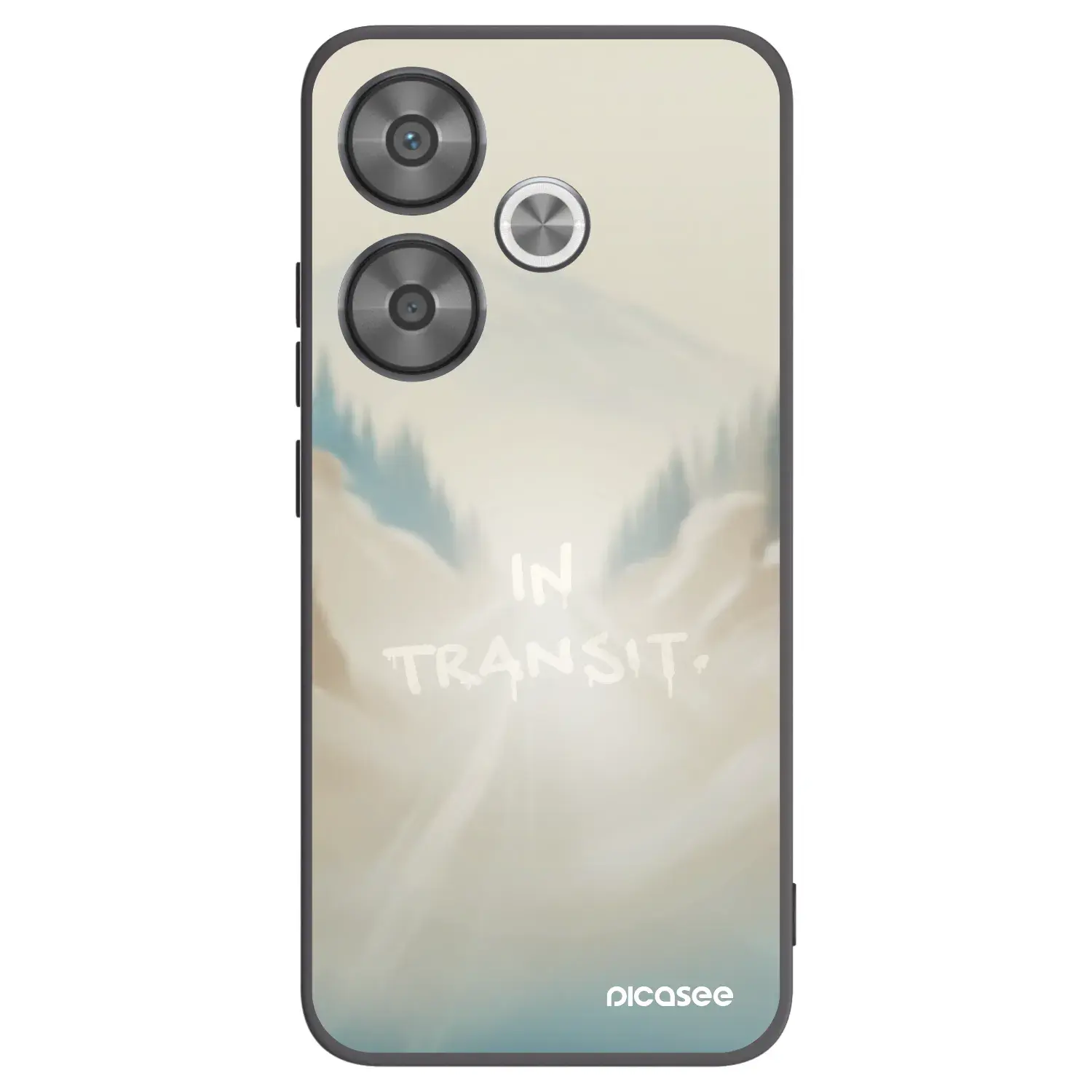Silikonový černý obal pro Xiaomi Poco F6 - IN TRANSIT
