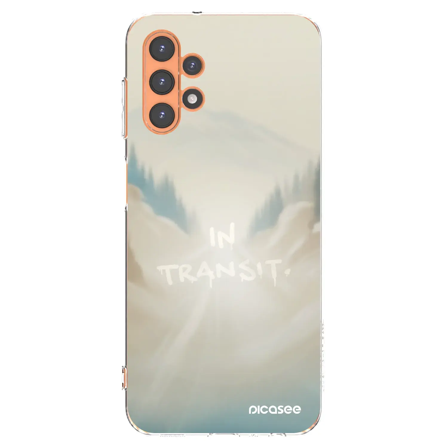 Silikonový průhledný obal pro Samsung Galaxy A13 5G - IN TRANSIT