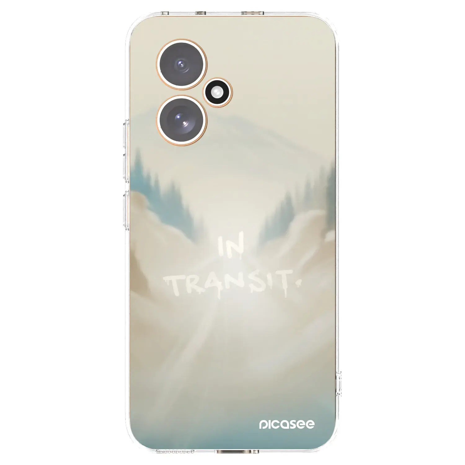 Silikonový průhledný obal pro Honor 400 5G - IN TRANSIT