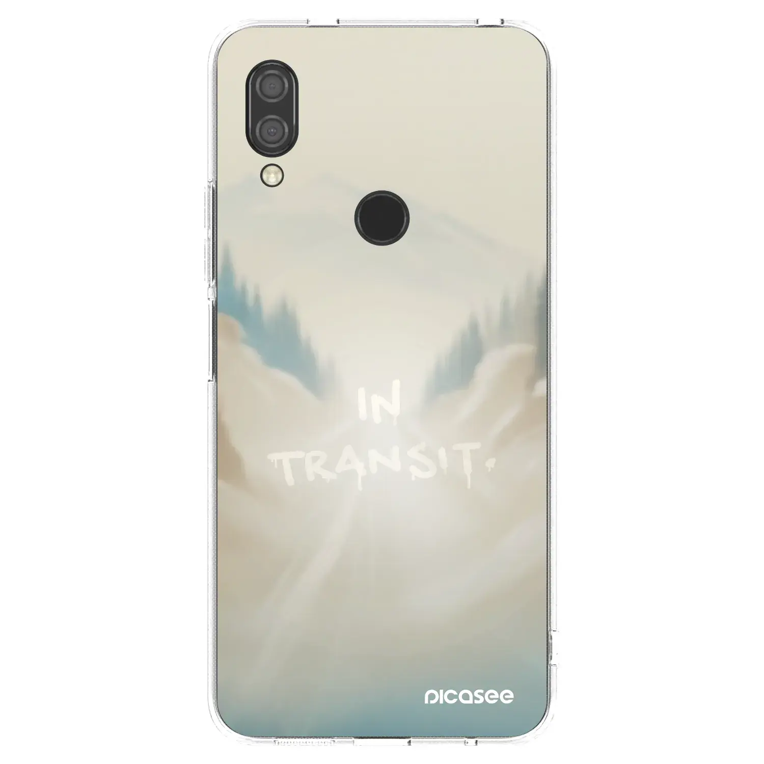 Silikonový průhledný obal pro Xiaomi Redmi 7 - IN TRANSIT
