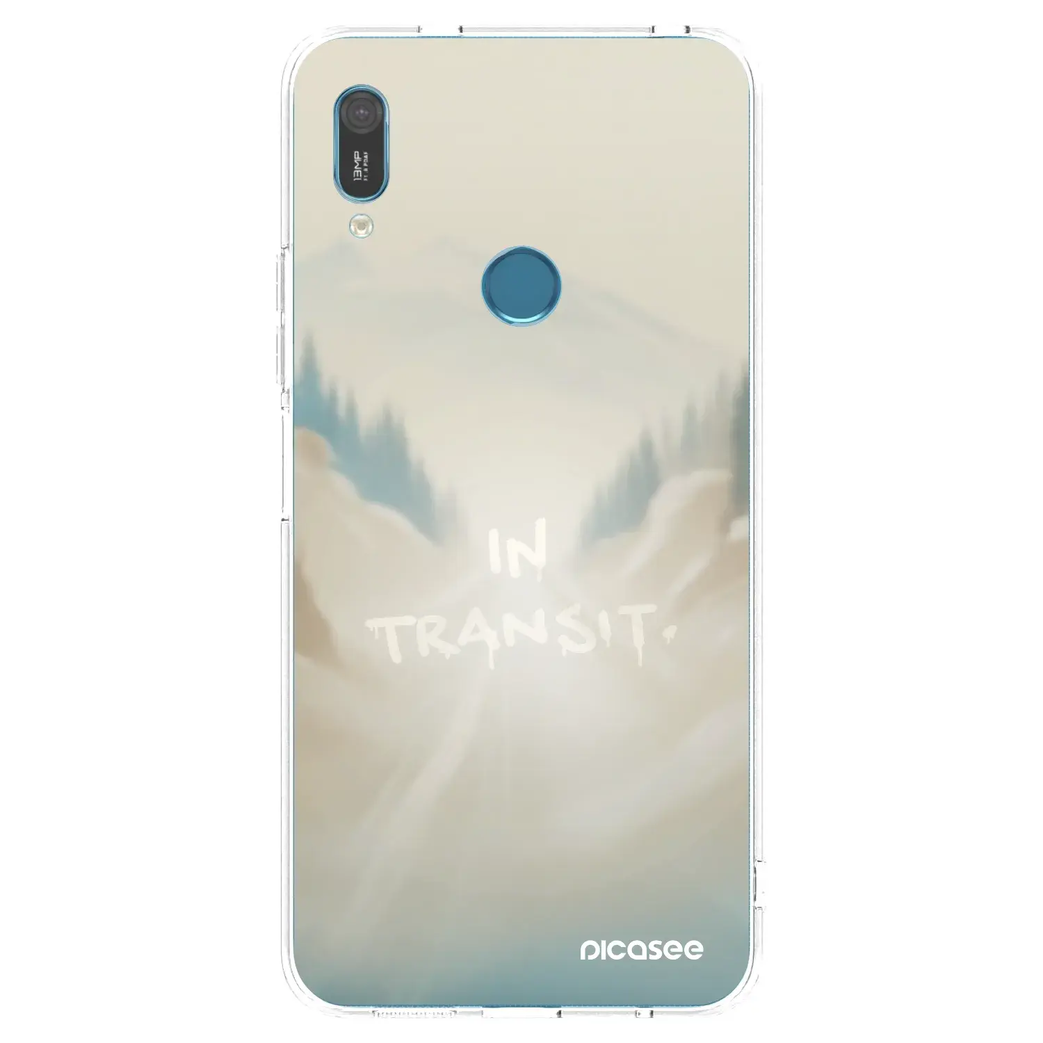 Silikonový průhledný obal pro Huawei Y6 2019 - IN TRANSIT