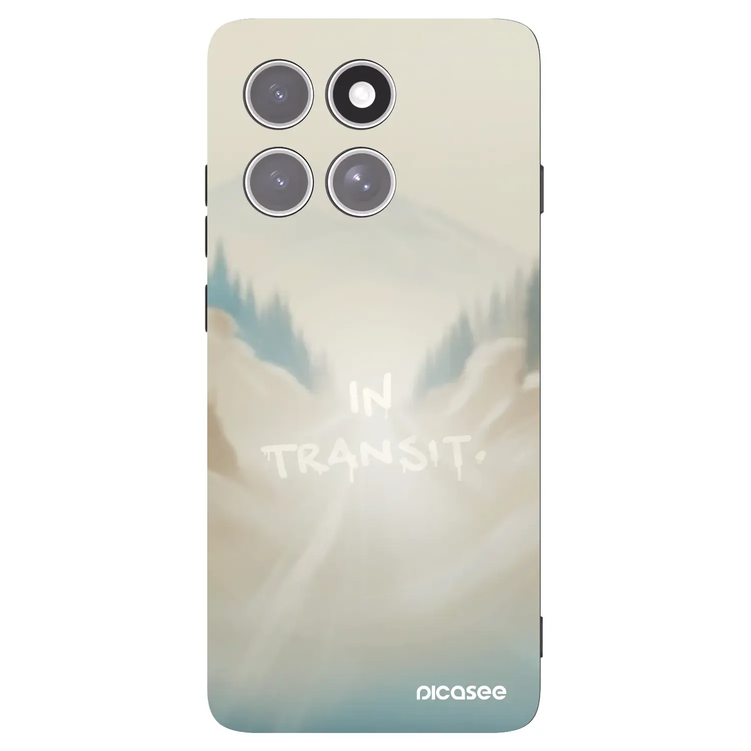 Silikonový černý obal pro Motorola Edge 60 Pro - IN TRANSIT