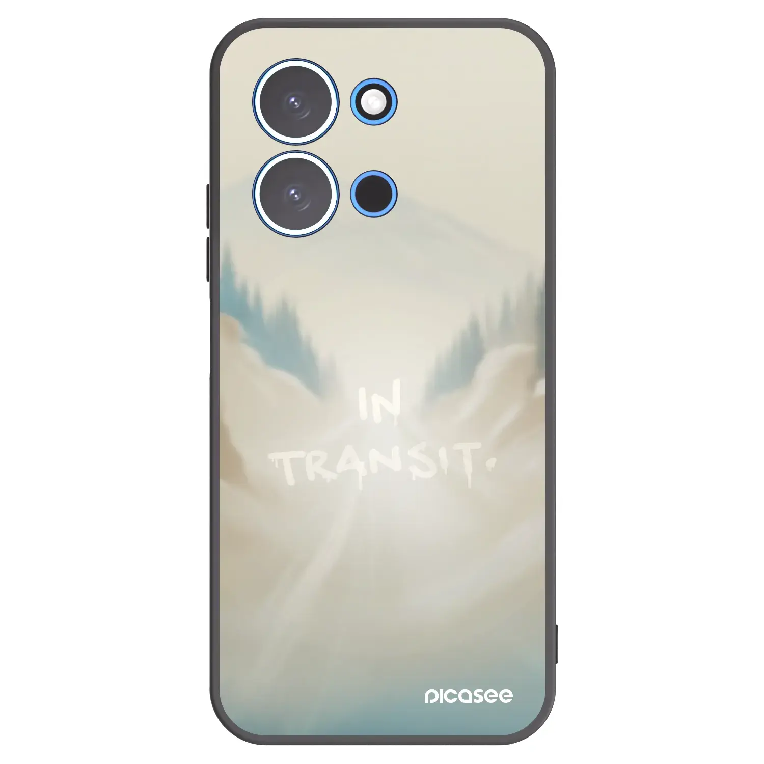 Silikonový černý obal pro Xiaomi Redmi 15C 4G - IN TRANSIT