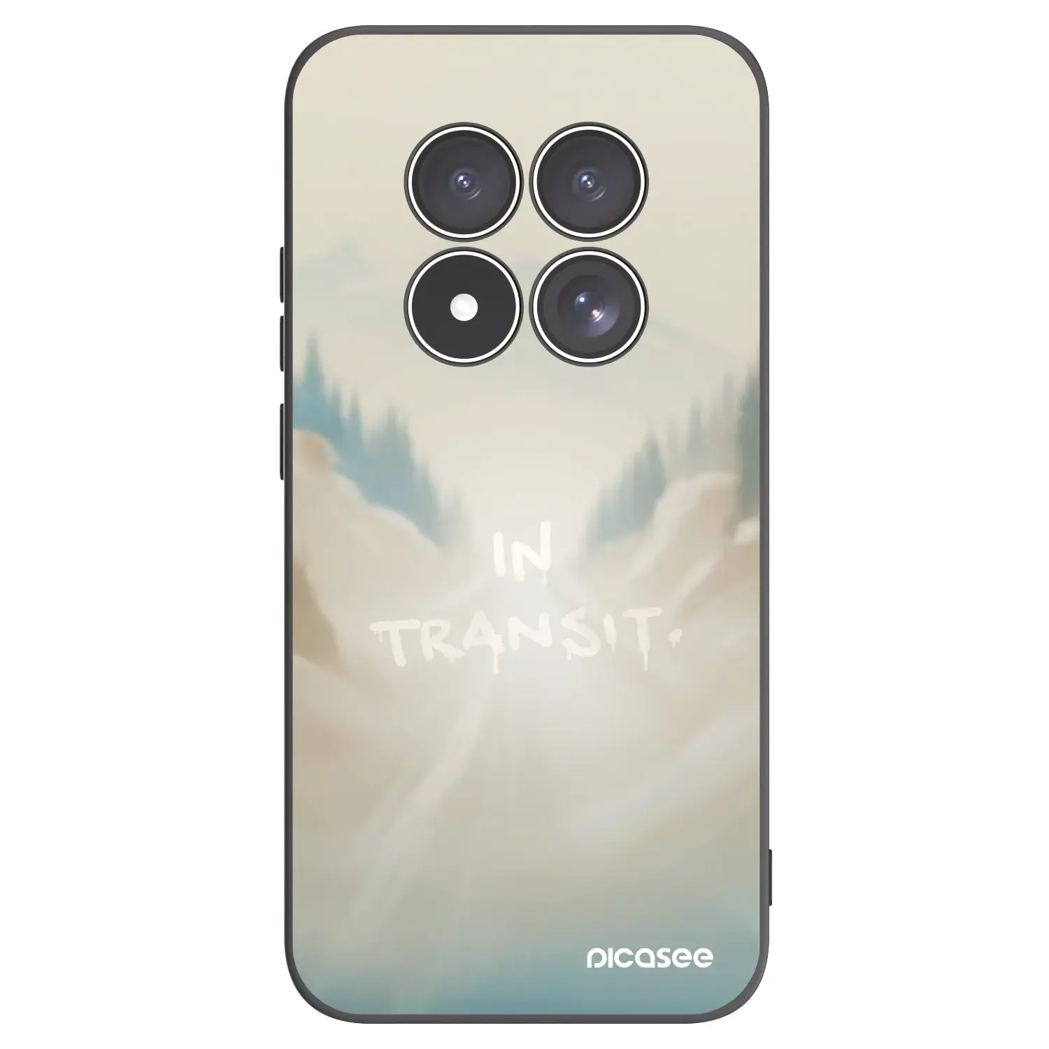 Silikonový černý obal pro Xiaomi Redmi Note 15 Pro 4G - IN TRANSIT