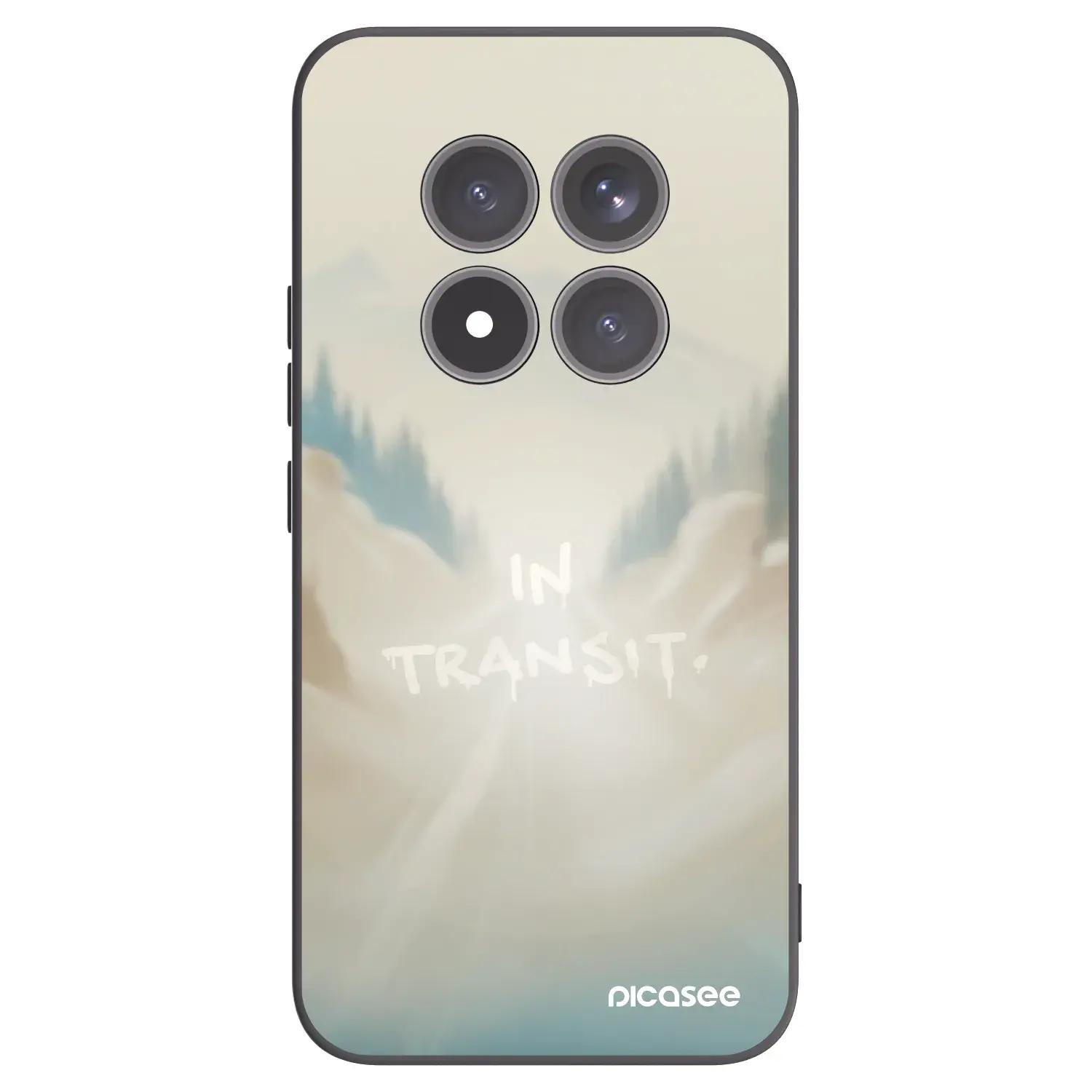 Silikonový černý obal pro Xiaomi Redmi Note 15 Pro+ - IN TRANSIT