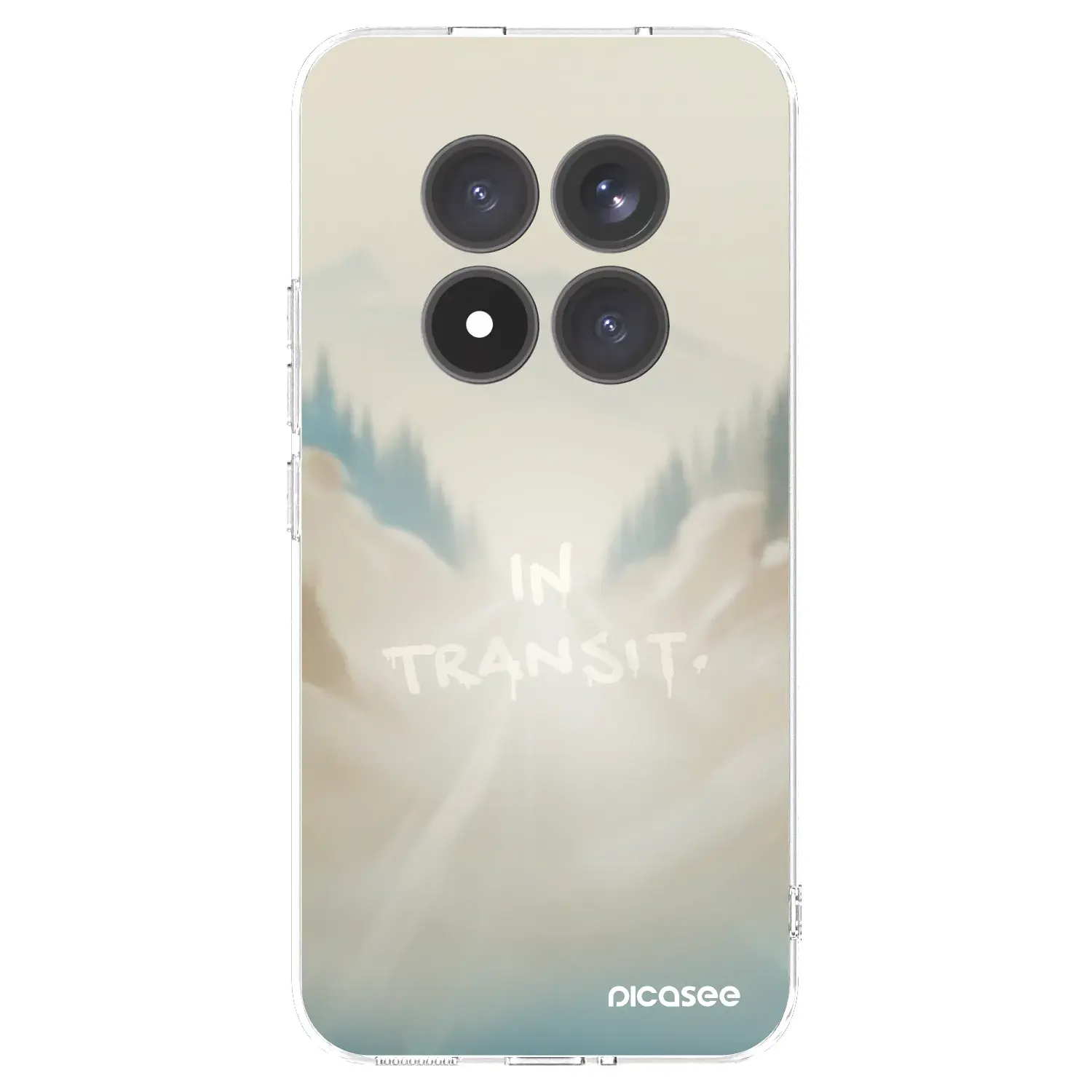 Silikonový průhledný obal pro Xiaomi Redmi Note 15 Pro+ - IN TRANSIT