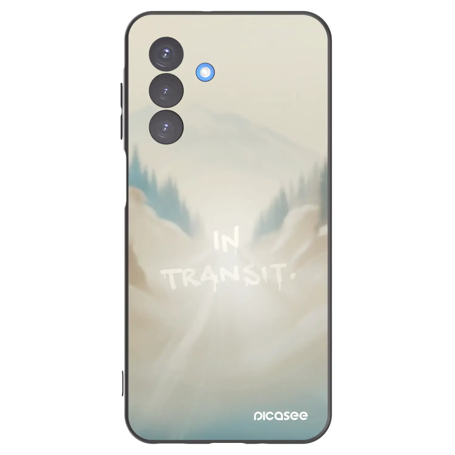 Silikonový černý obal pro Samsung Galaxy A17 5G - IN TRANSIT