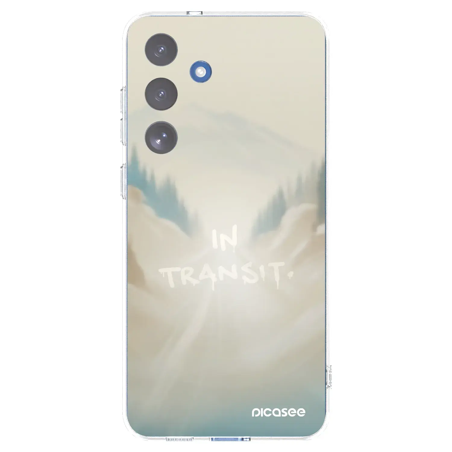 Silikonový průhledný obal pro Samsung Galaxy S25 FE 5G - IN TRANSIT