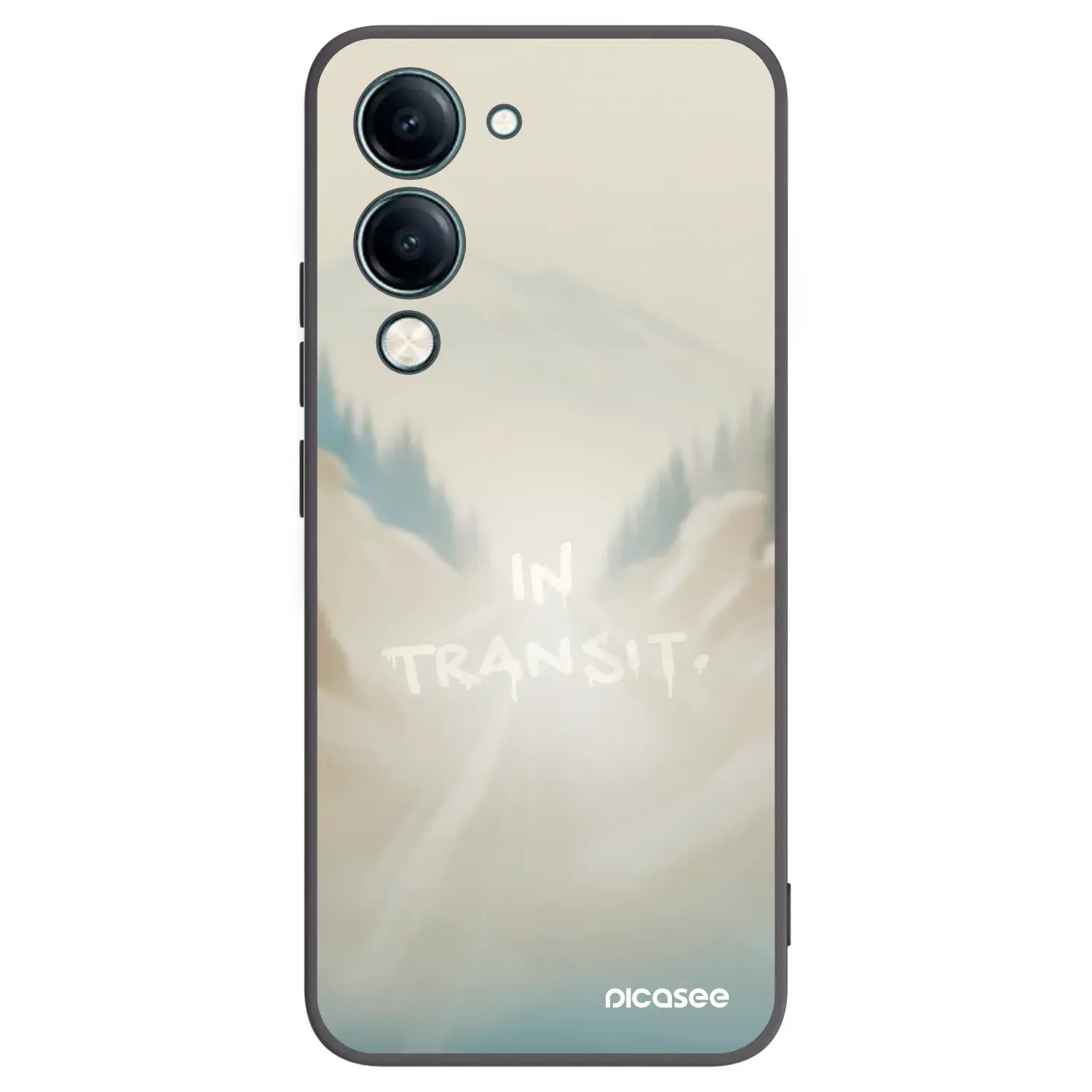 Silikonový černý obal pro Vivo Y29s 5G - IN TRANSIT