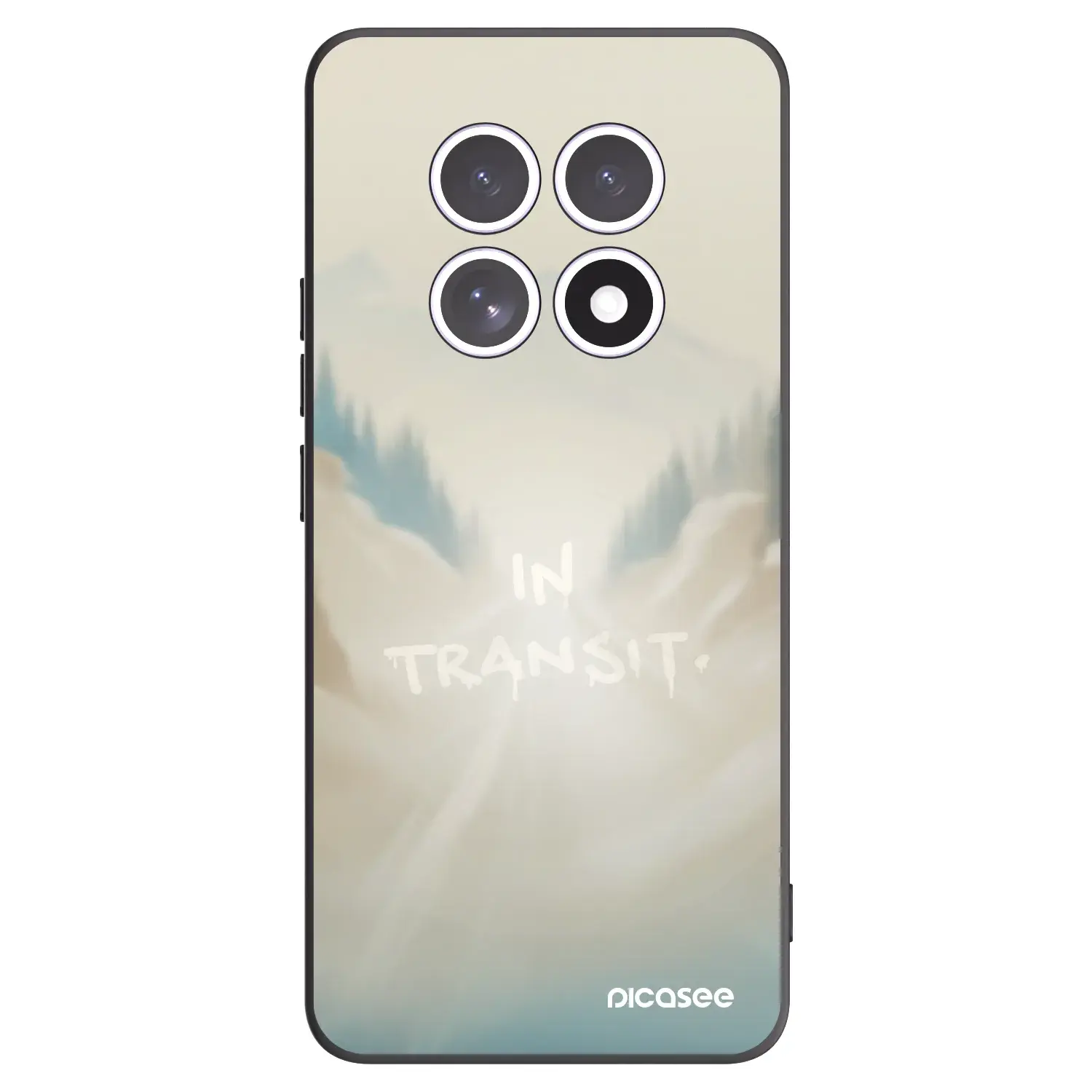 Silikonový černý obal pro Xiaomi Redmi Note 15 4G - IN TRANSIT