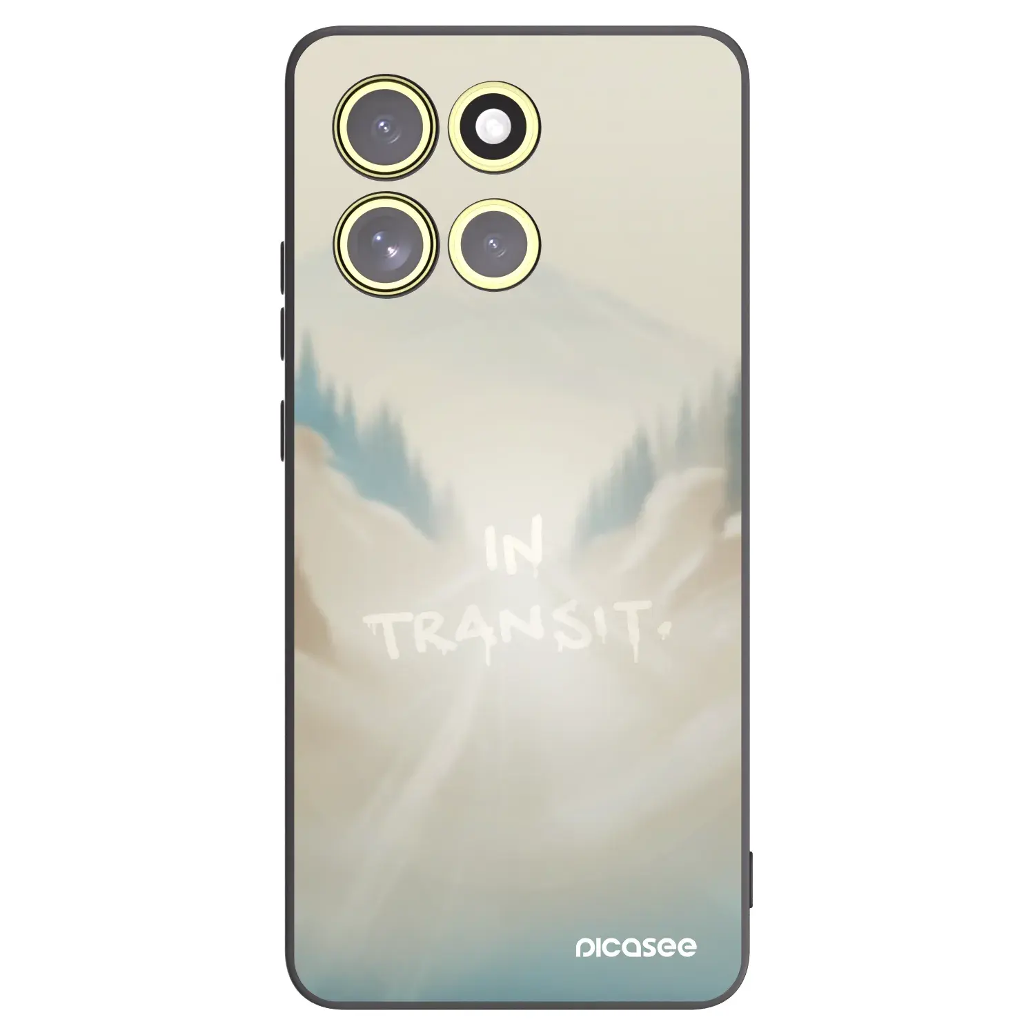 Silikonový černý obal pro Motorola Moto G86 Power 5G - IN TRANSIT