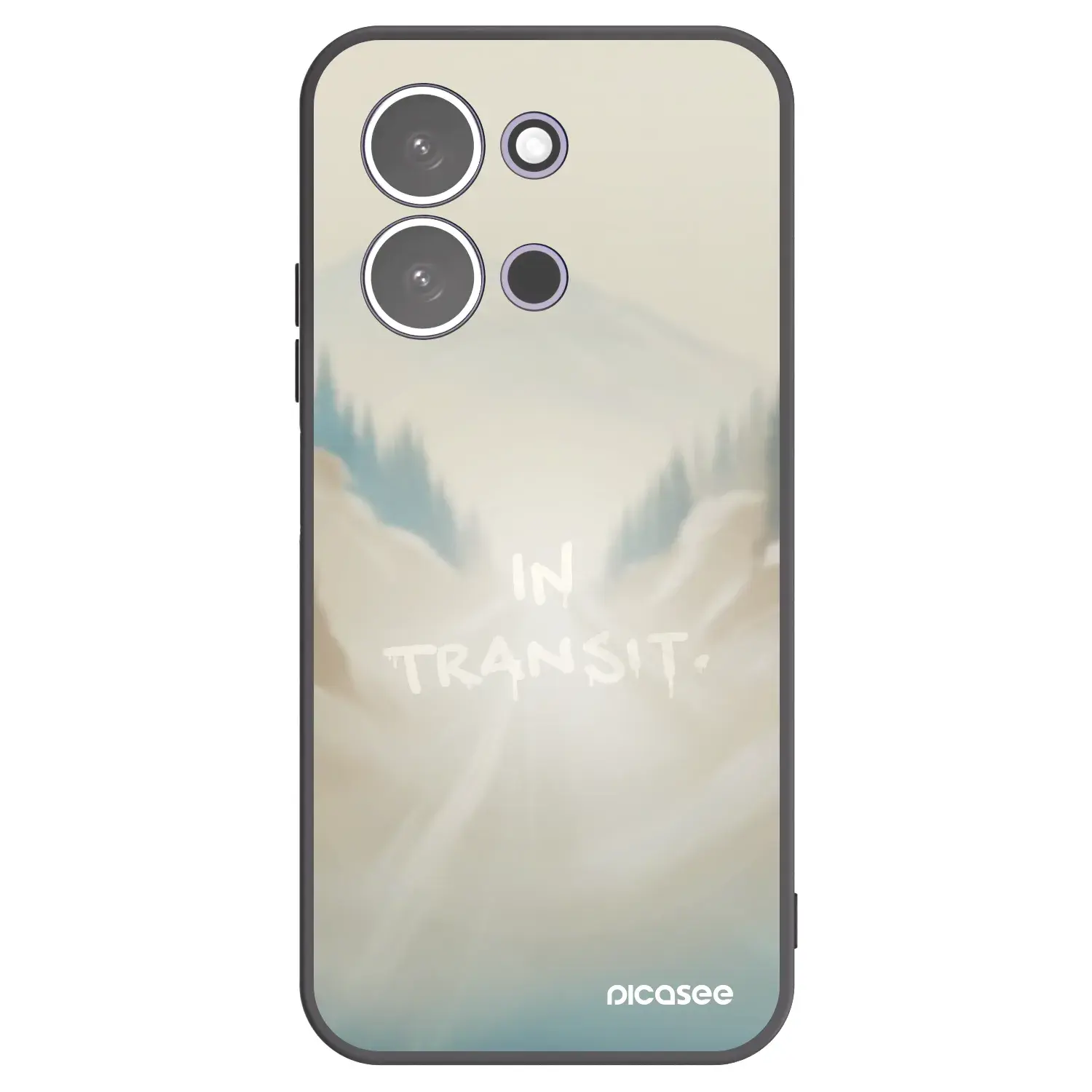 Silikonový černý obal pro Xiaomi Redmi 15C 5G - IN TRANSIT