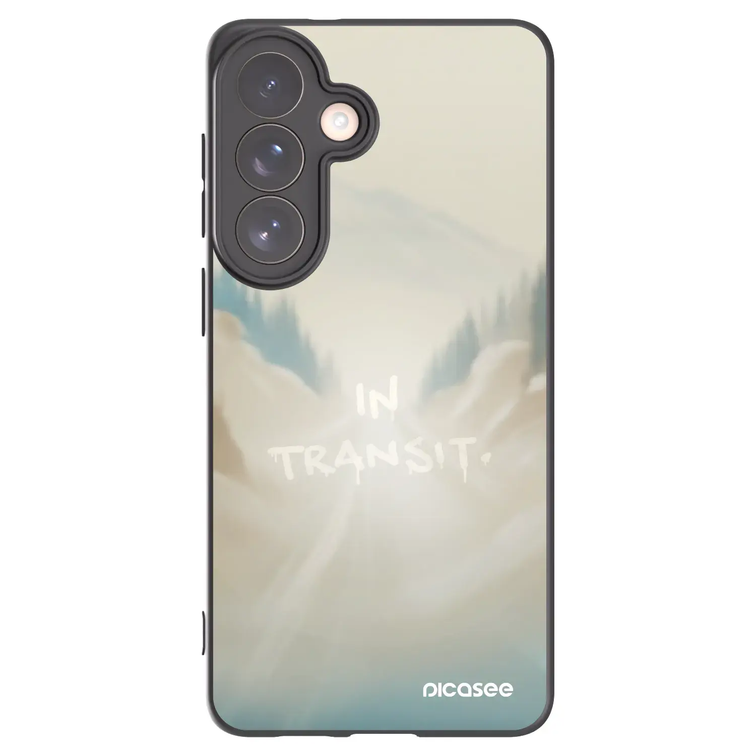 Silikonový černý obal pro Samsung Galaxy S26+ - IN TRANSIT