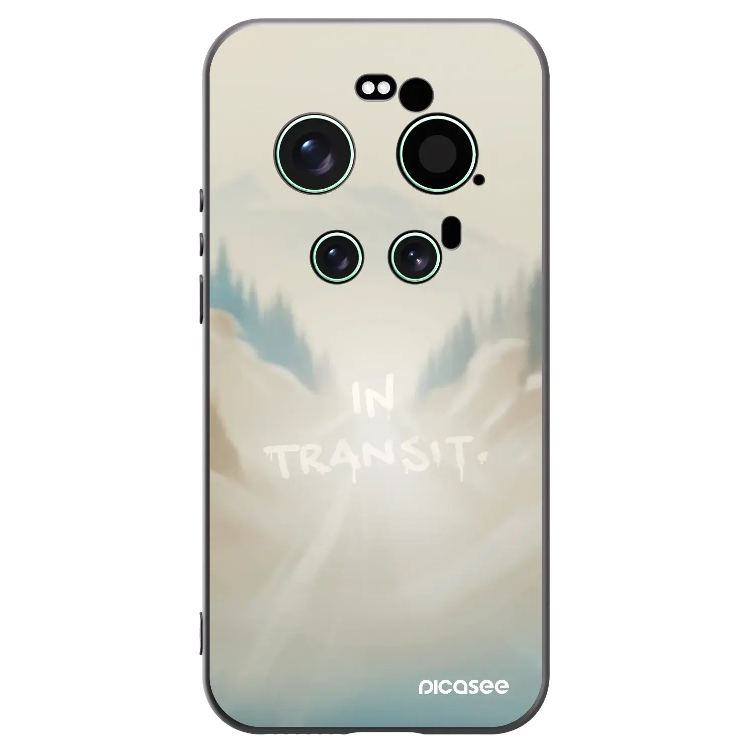 Silikonový černý obal pro Xiaomi 17 Ultra - IN TRANSIT