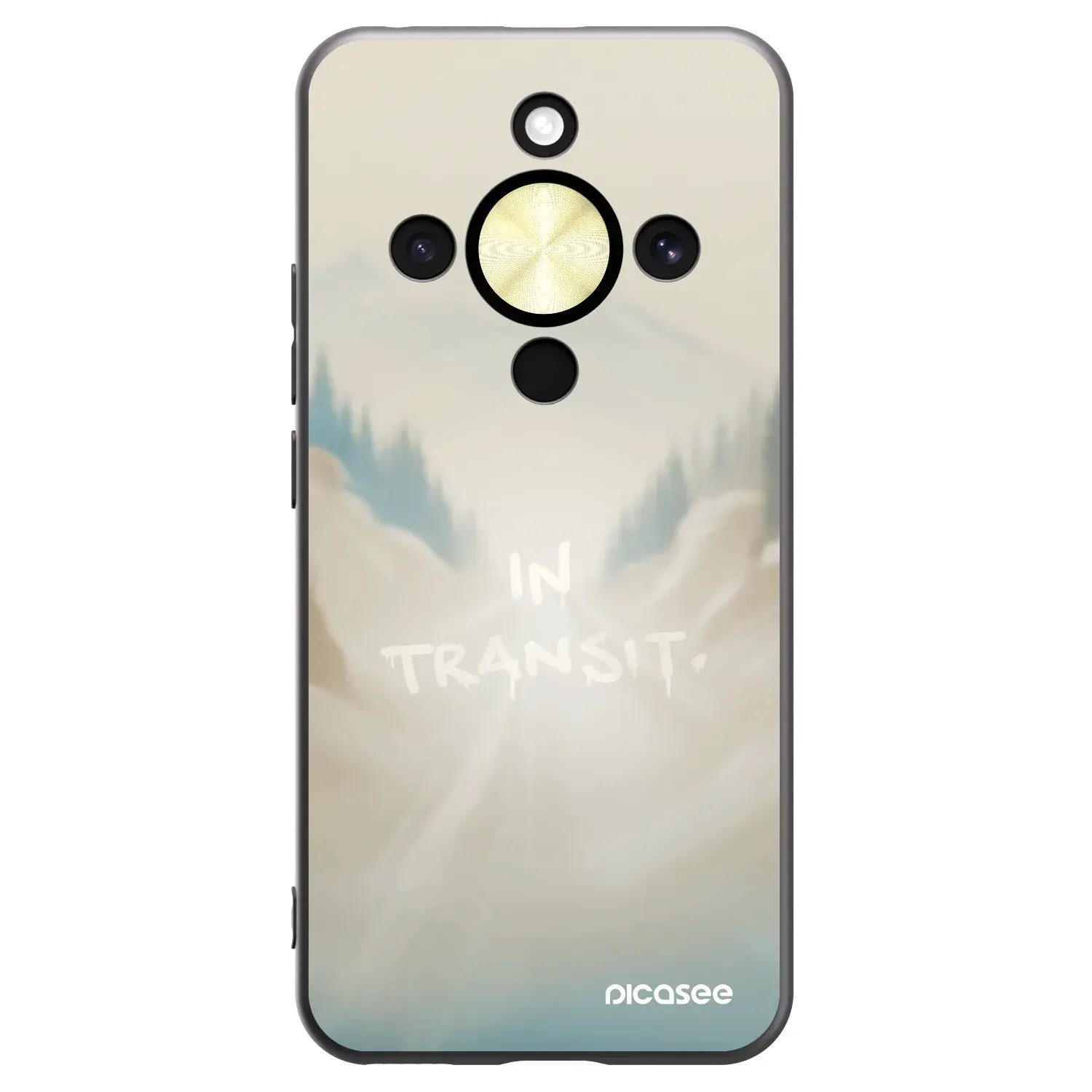 Silikonový černý obal pro Honor Magic8 Lite 5G - IN TRANSIT