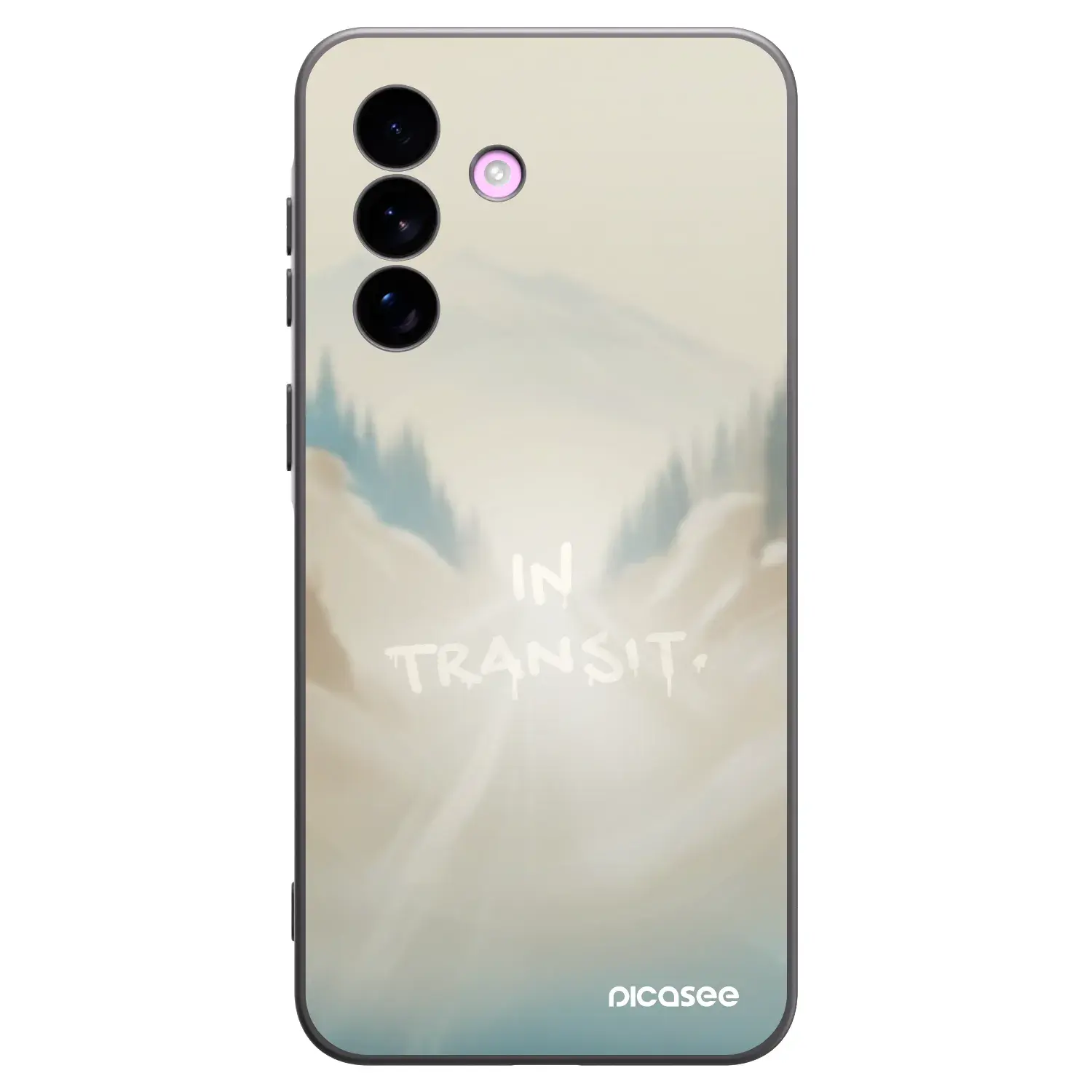 Silikonový černý obal pro Samsung Galaxy A57 5G - IN TRANSIT