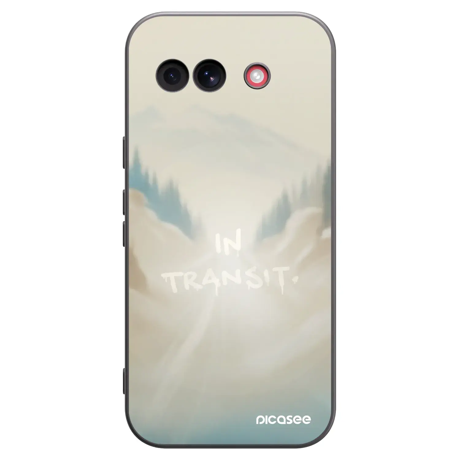 Silikonový černý obal pro Google Pixel 10a - IN TRANSIT