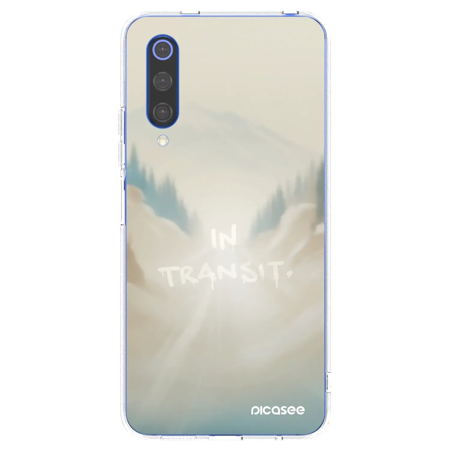 Silikonový průhledný obal pro Xiaomi Mi 9 SE - IN TRANSIT