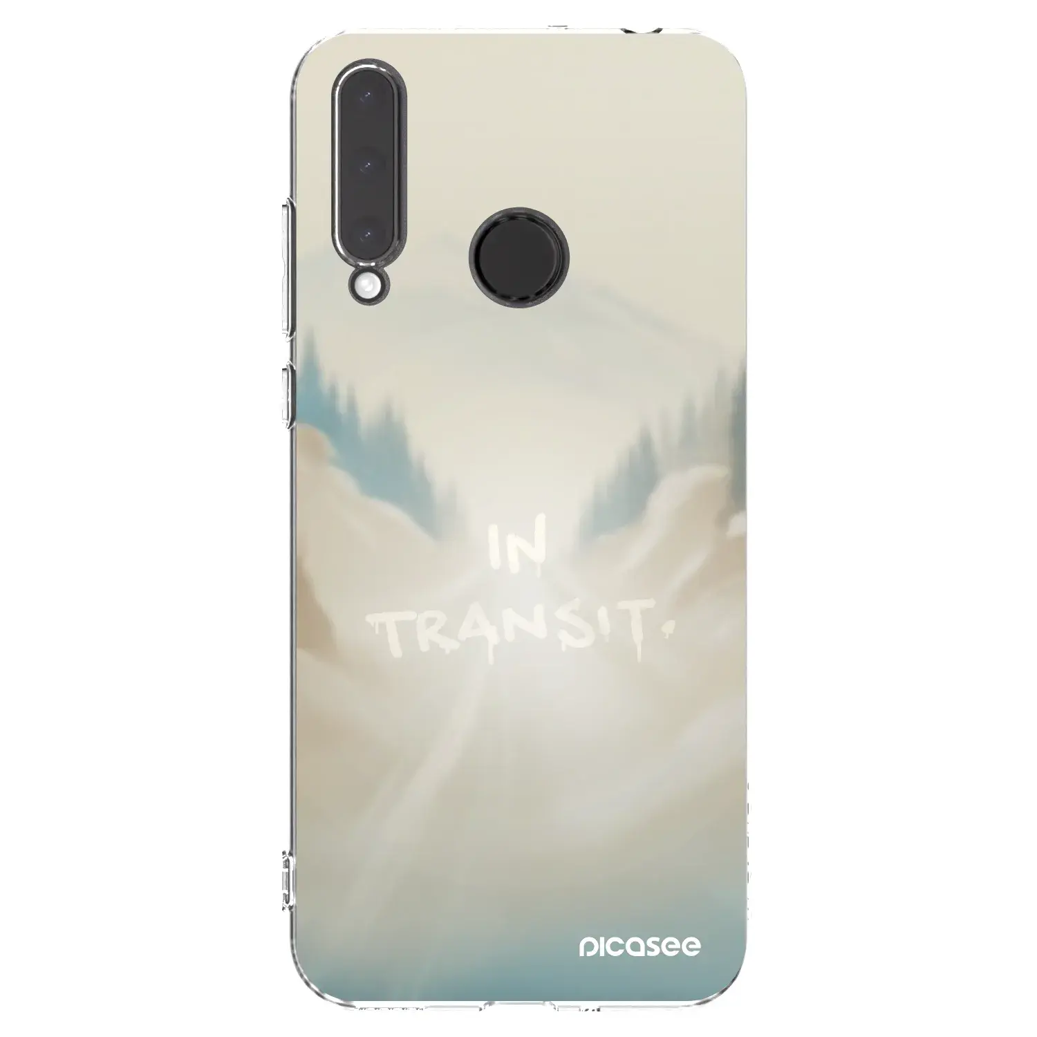 Silikonový průhledný obal pro Honor 20 Lite - IN TRANSIT