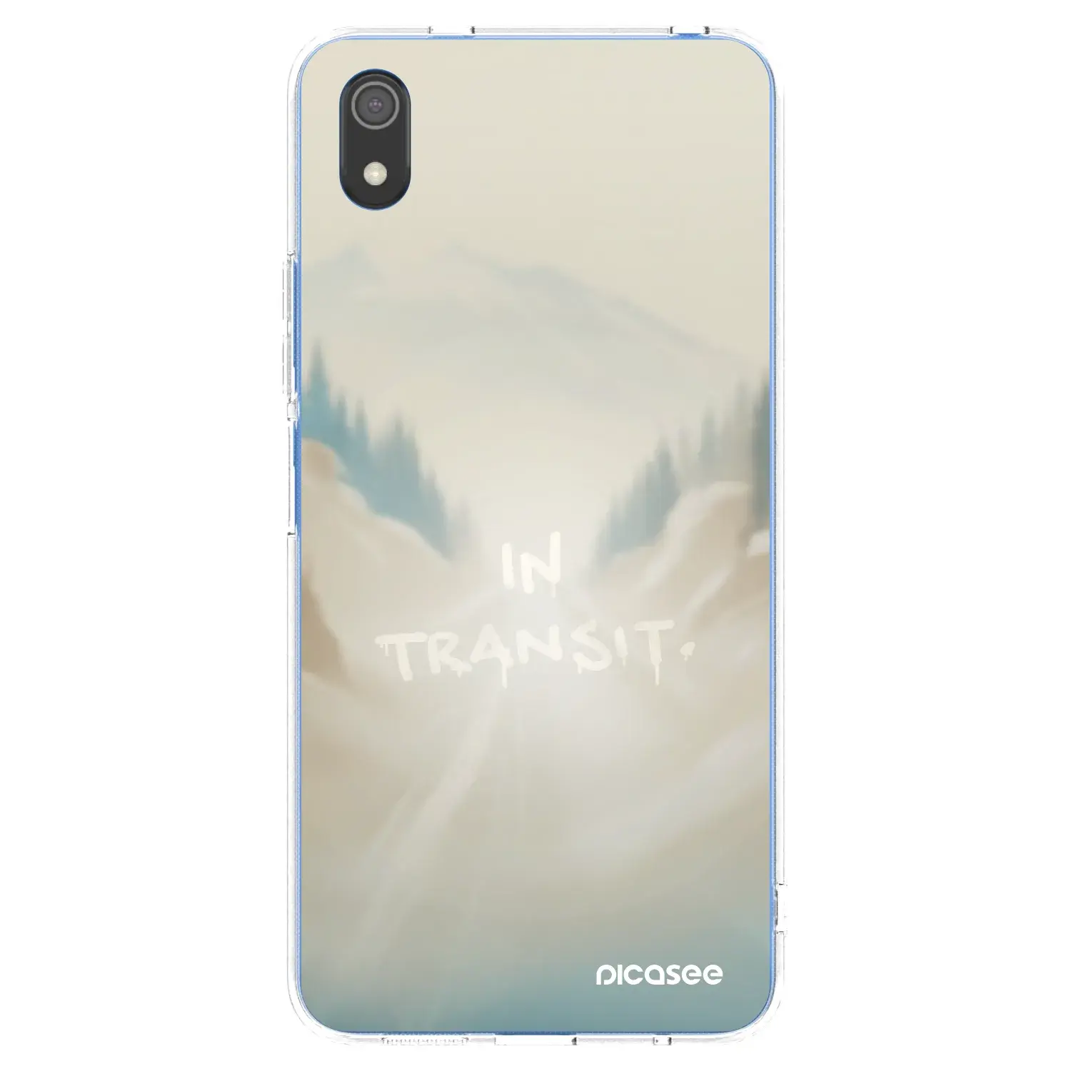 Silikonový průhledný obal pro Xiaomi Redmi 7A - IN TRANSIT